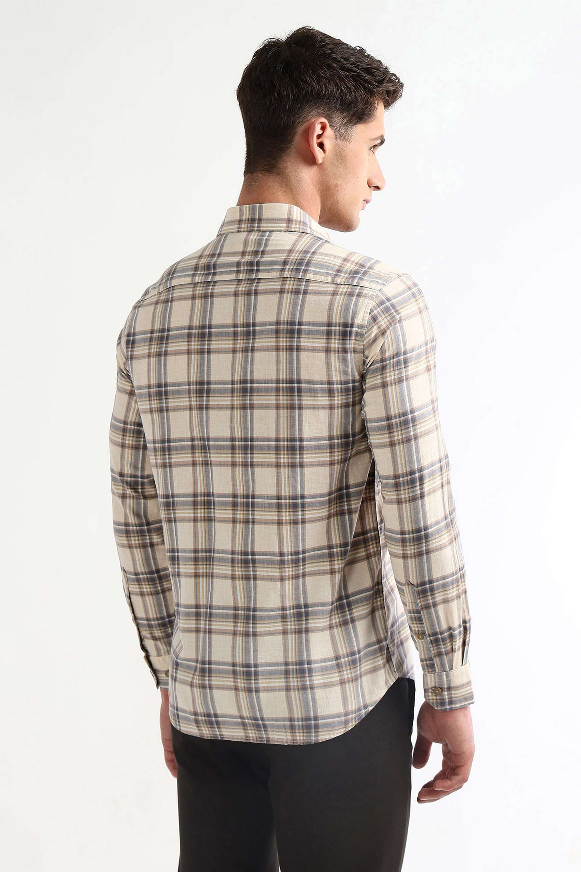 Checks-Cotton-Slim-Fit-Men-s-Shirt