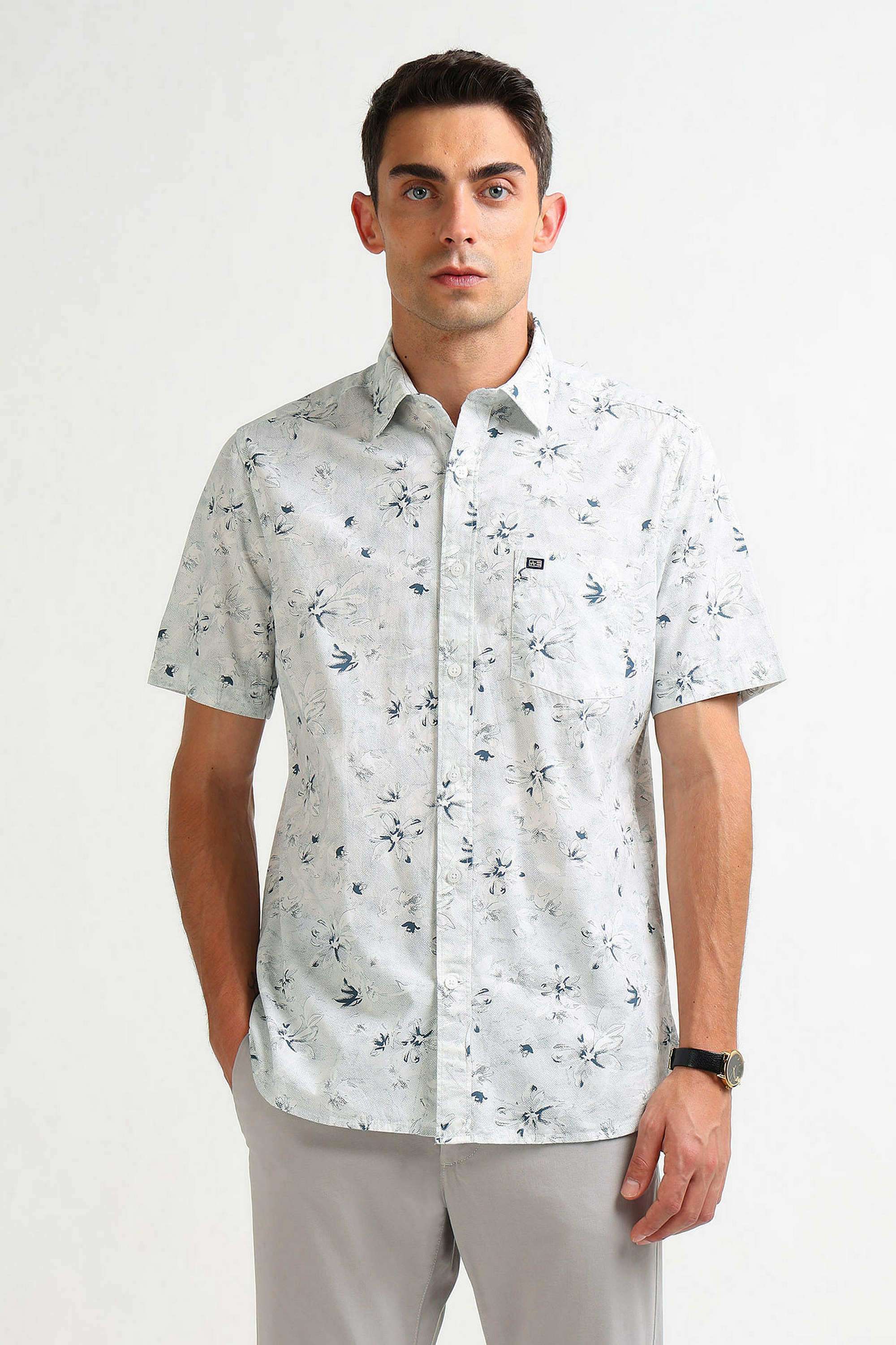 Printed-Cotton-Regular-Fit-Men-Casual-Wear-Shirt