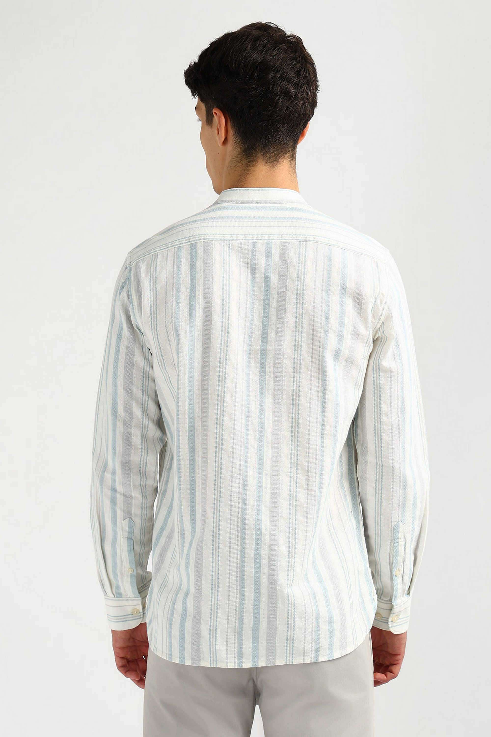 Stripes-Cotton-Slim-Fit-Men-s-Casual-Shirt