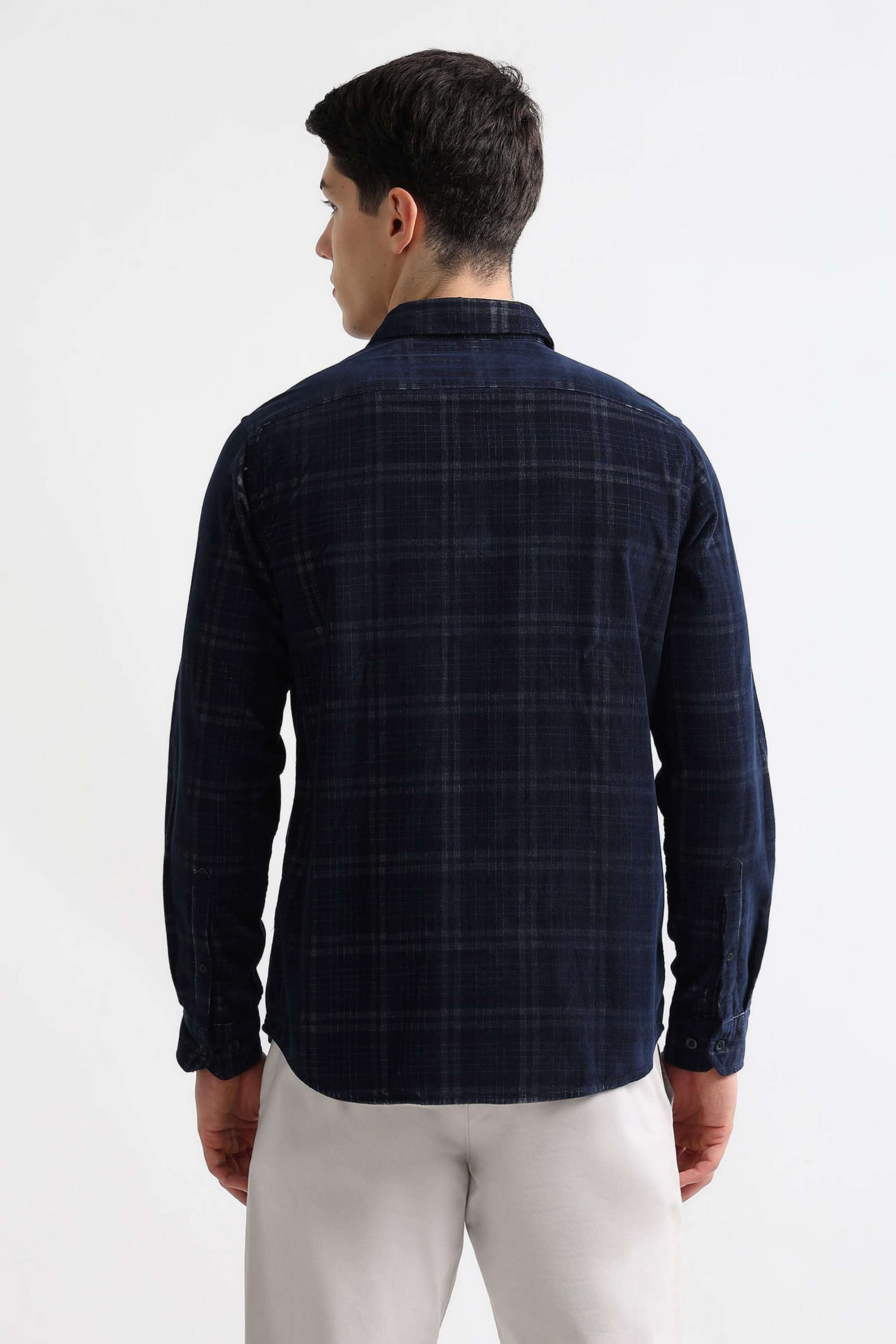 Checks-Cotton-Slim-Fit-Men-s-Shirt