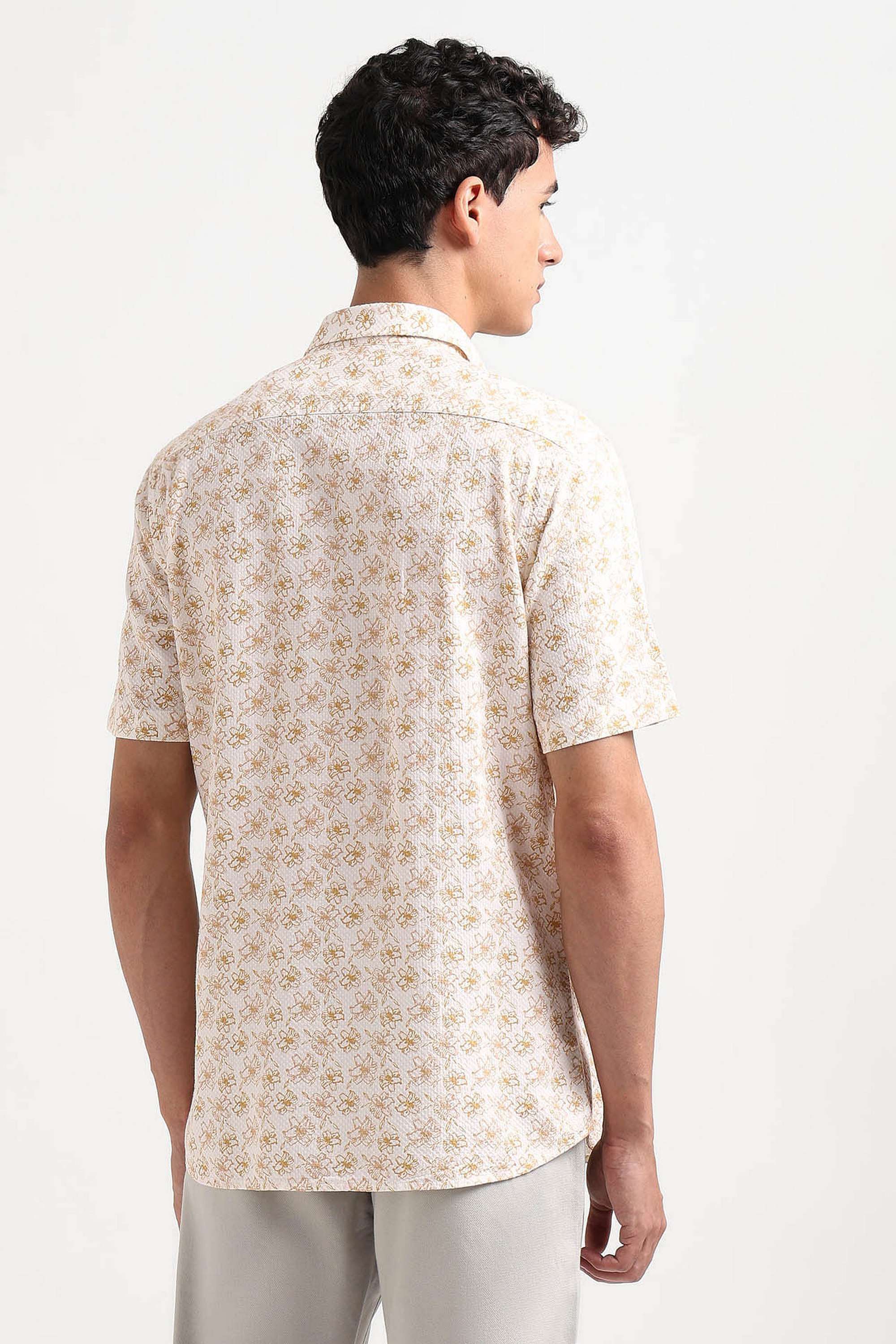 Floral-Cotton-Regular-Fit-Men-s-Casual-Wear-Shirt