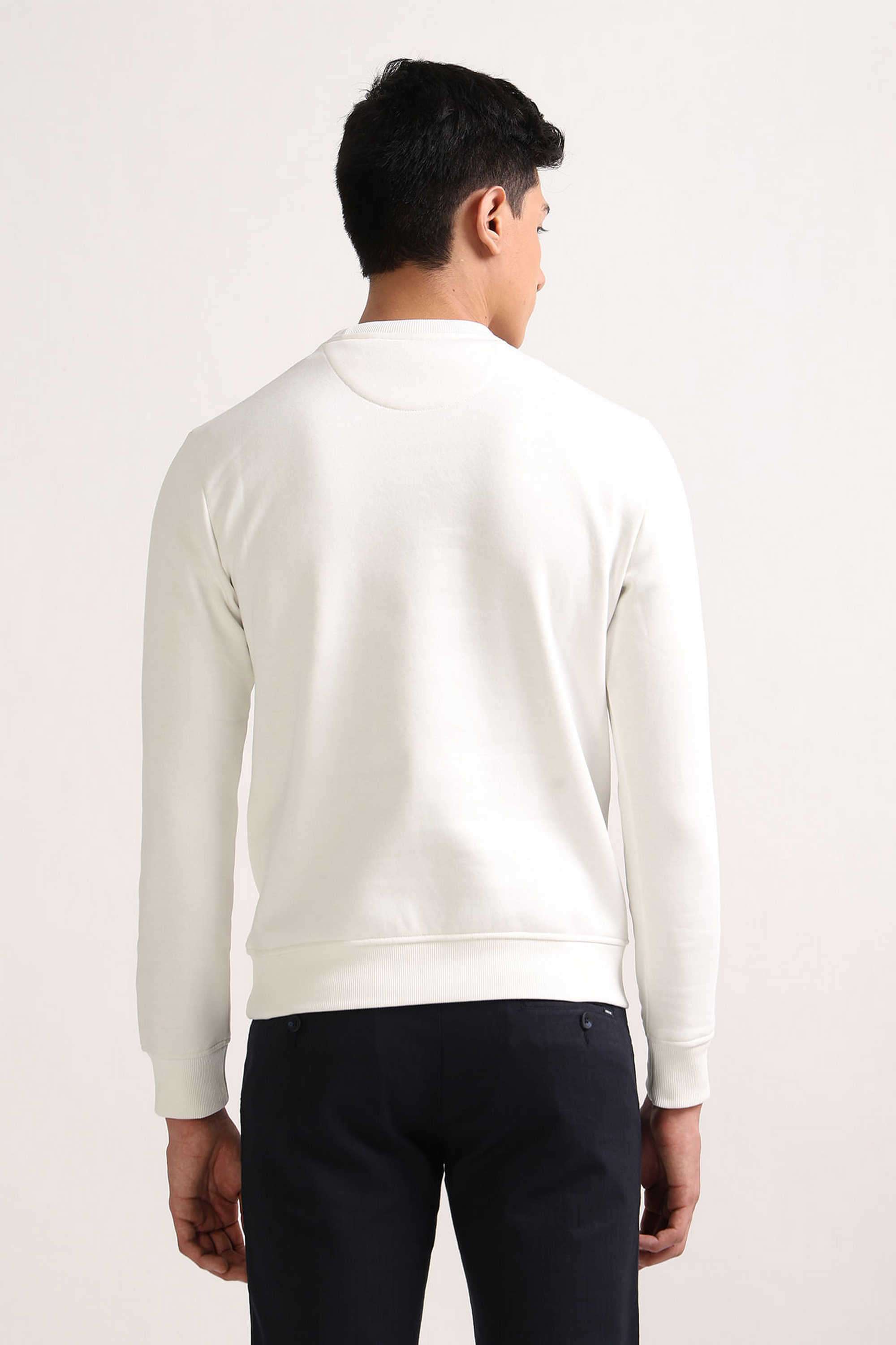 Solid-Cotton-Blend-Round-Neck-Men-s-Sweatshirt