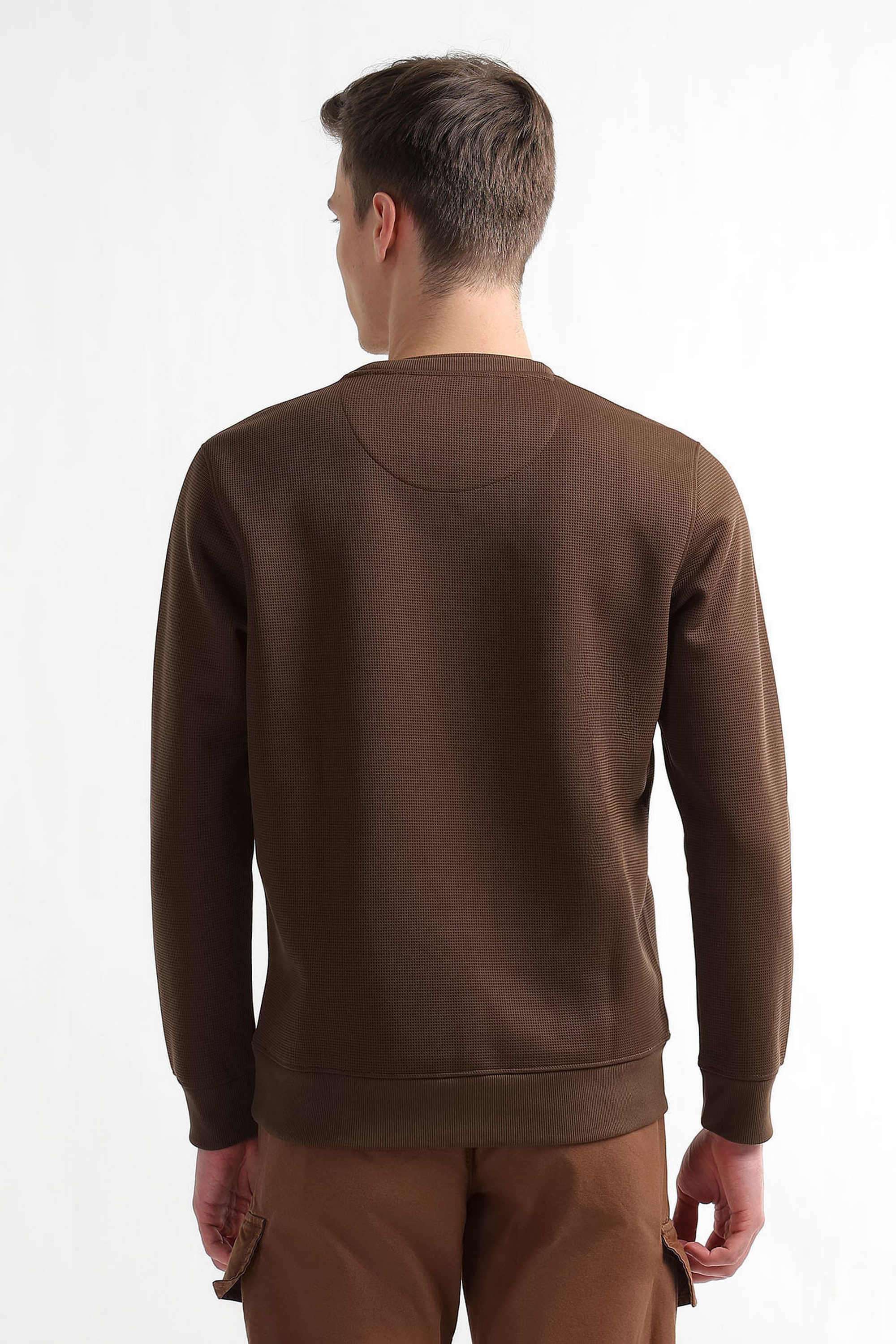 Knitted-Cotton-Regular-Fit-Men-Sweatshirt