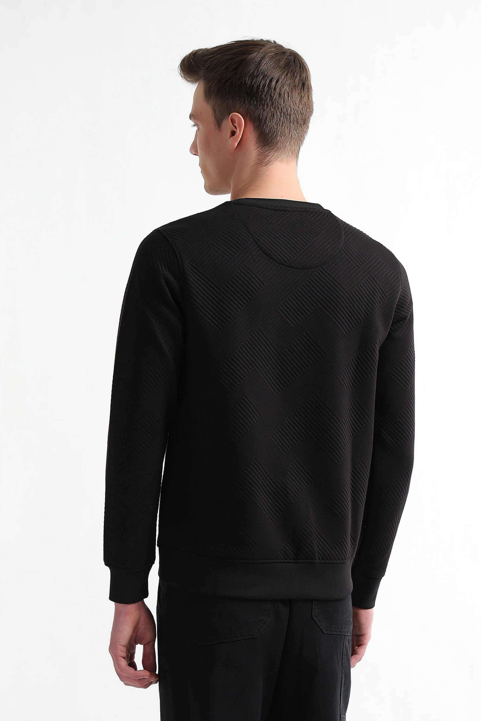 Knitted-Cotton-Regular-Fit-Men-Sweatshirt