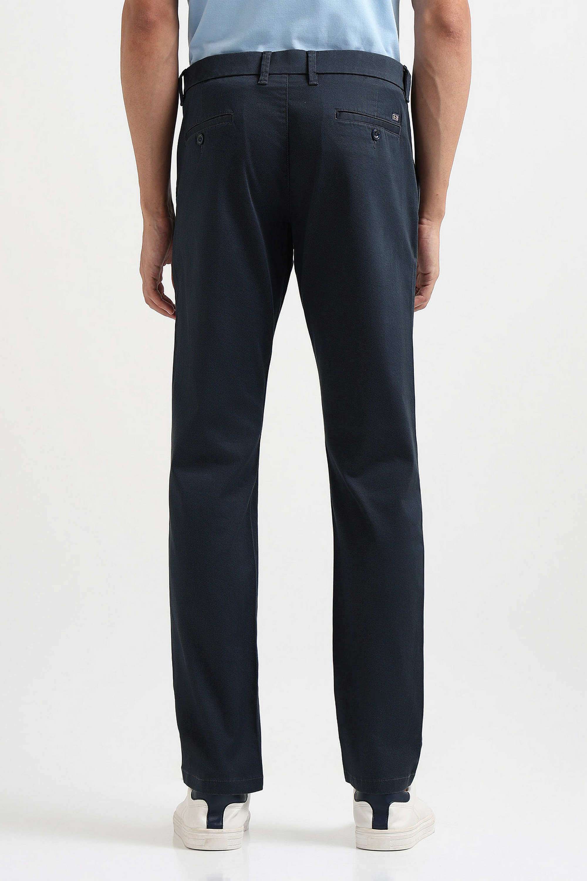 Printed-Cotton-Blend-Slim-Fit-Men-Casual-Wear-Trousers