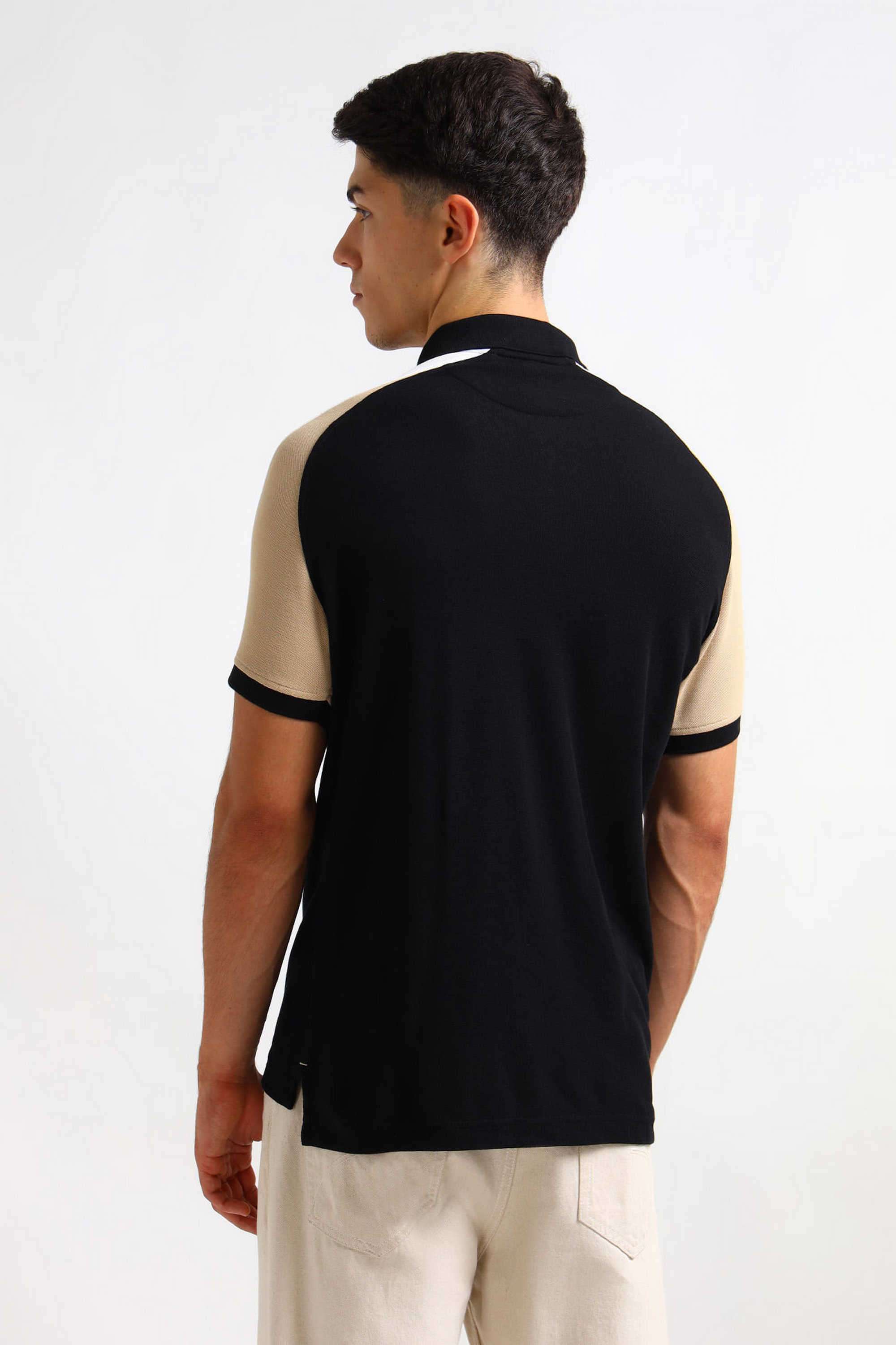 Solid-Cotton-Blend-Regular-Fit-Men-Polo-T-Shirt