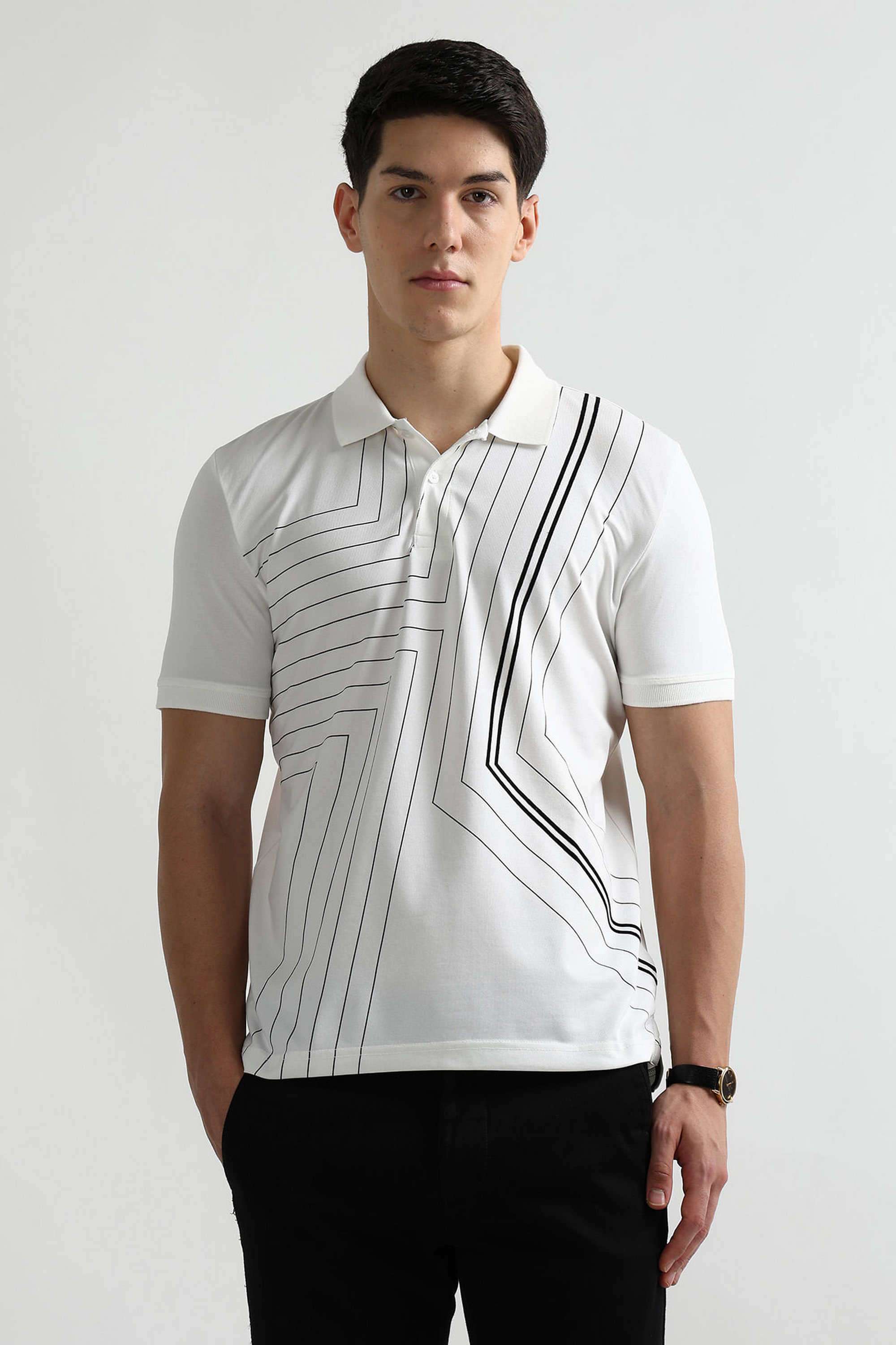 Printed-Cotton-Blend-Polo-Men-s-T-Shirt