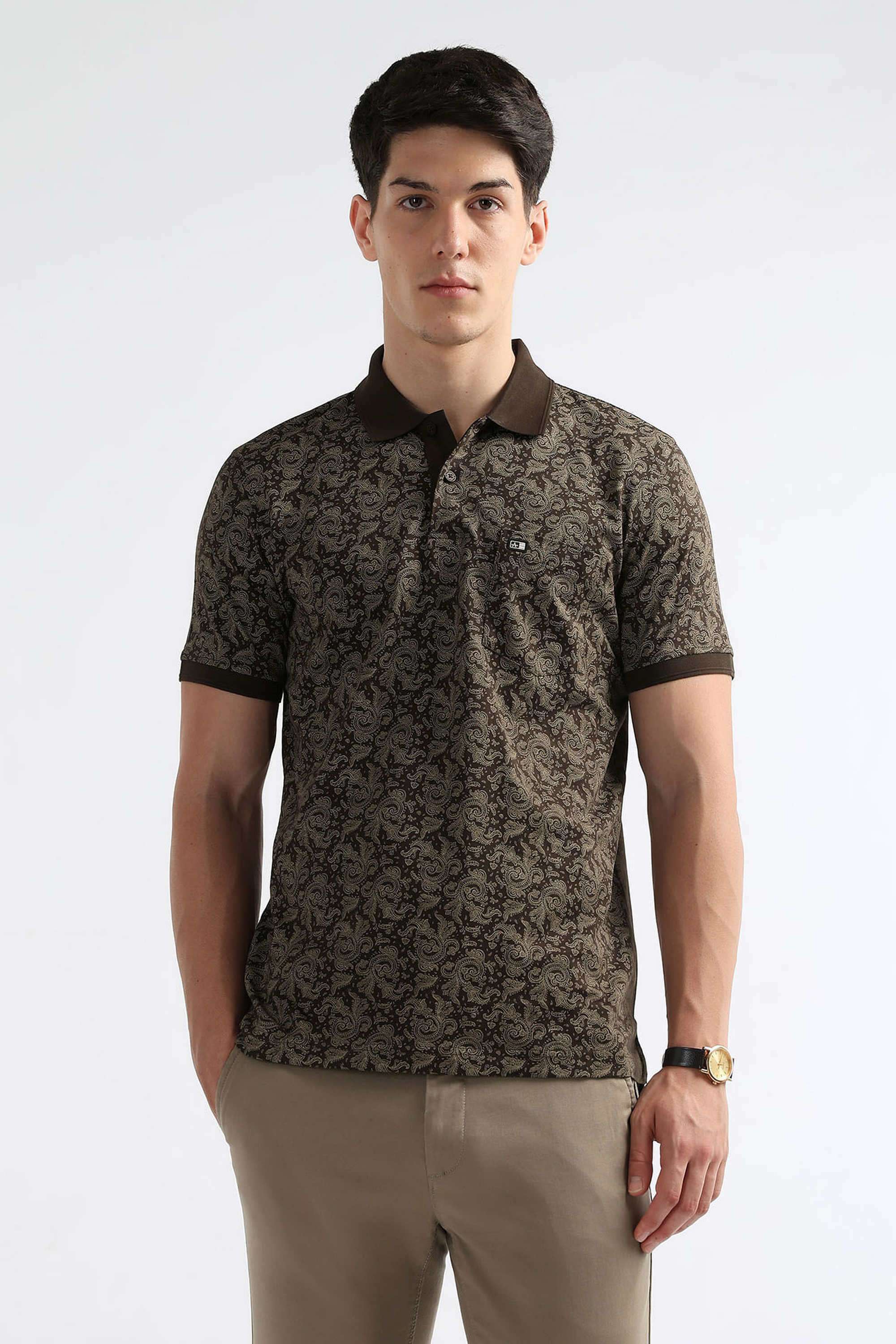 Printed-Cotton-Blend-Polo-Men-s-T-Shirt