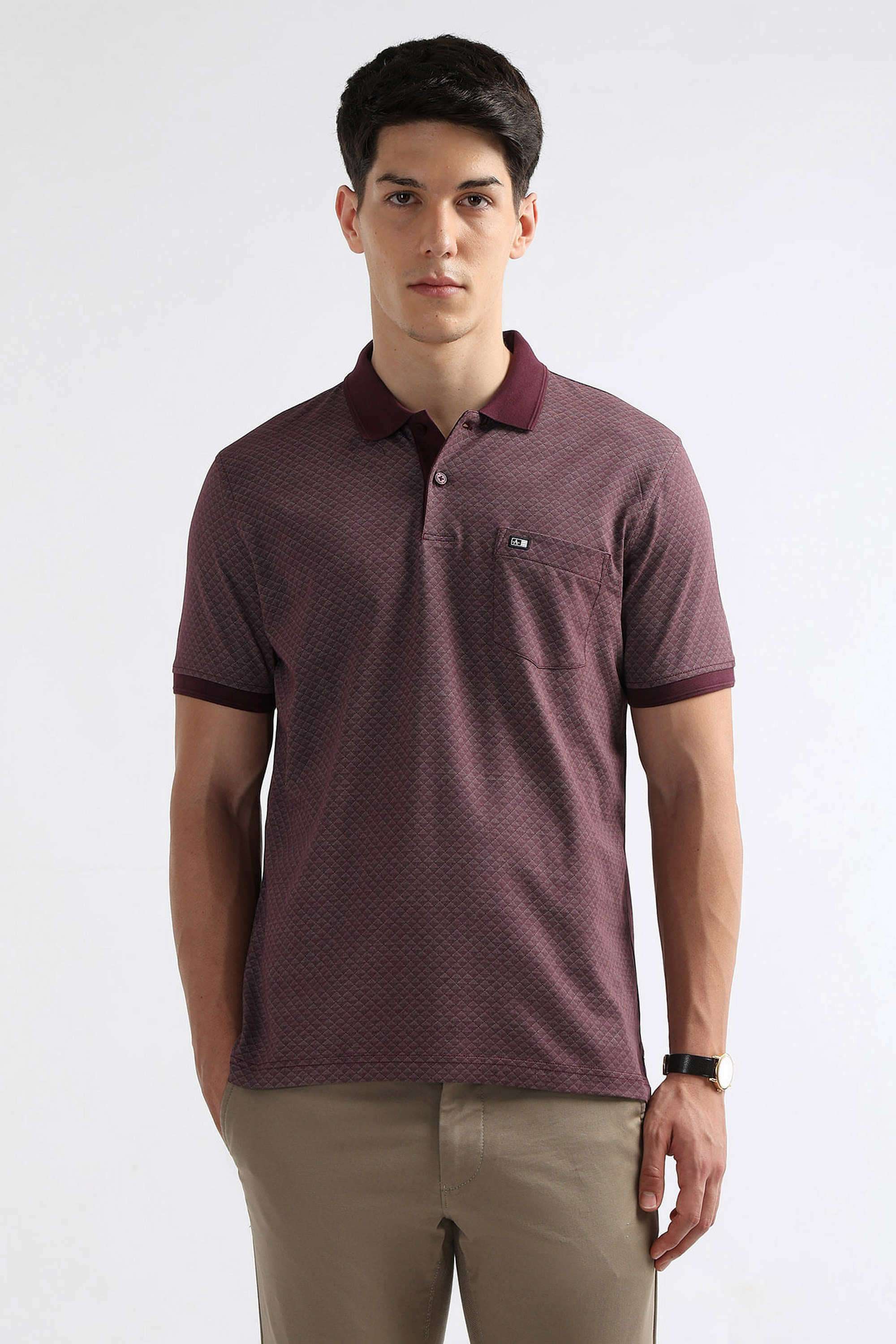 Printed-Cotton-Blend-Polo-Men-s-T-Shirt