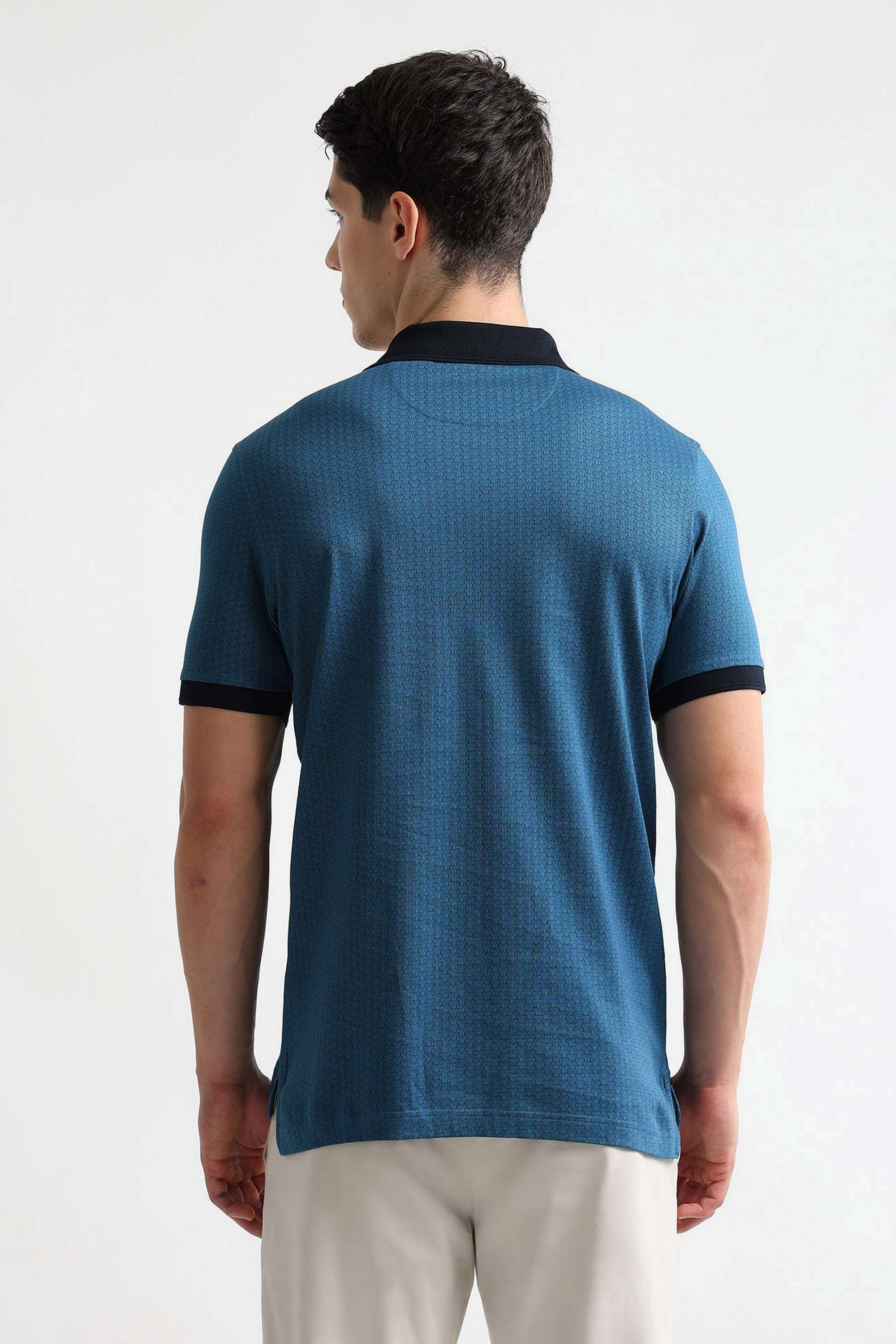 Printed-Cotton-Blend-Polo-Men-s-T-Shirt
