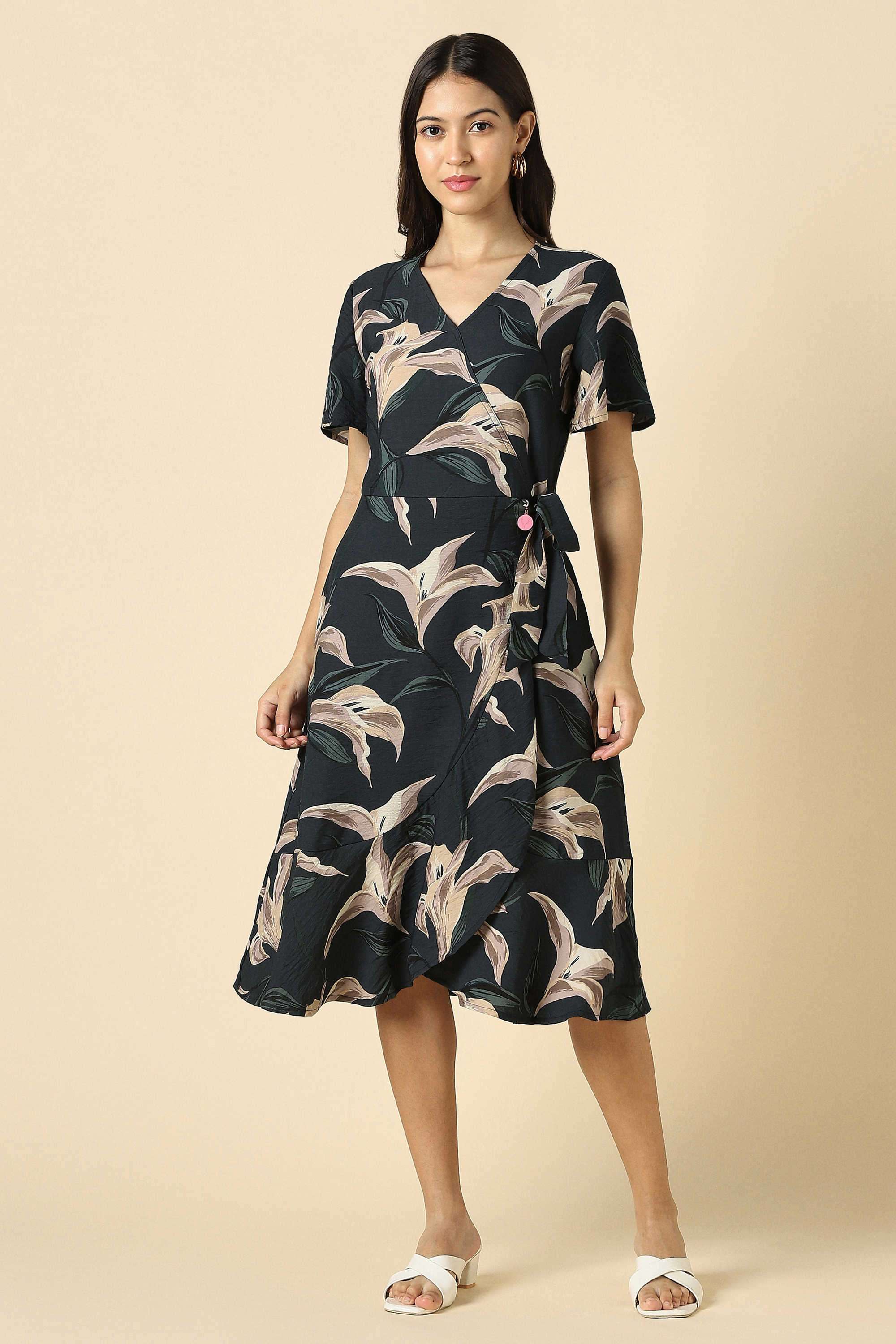 Printed-Rayon-Women-s-Dress