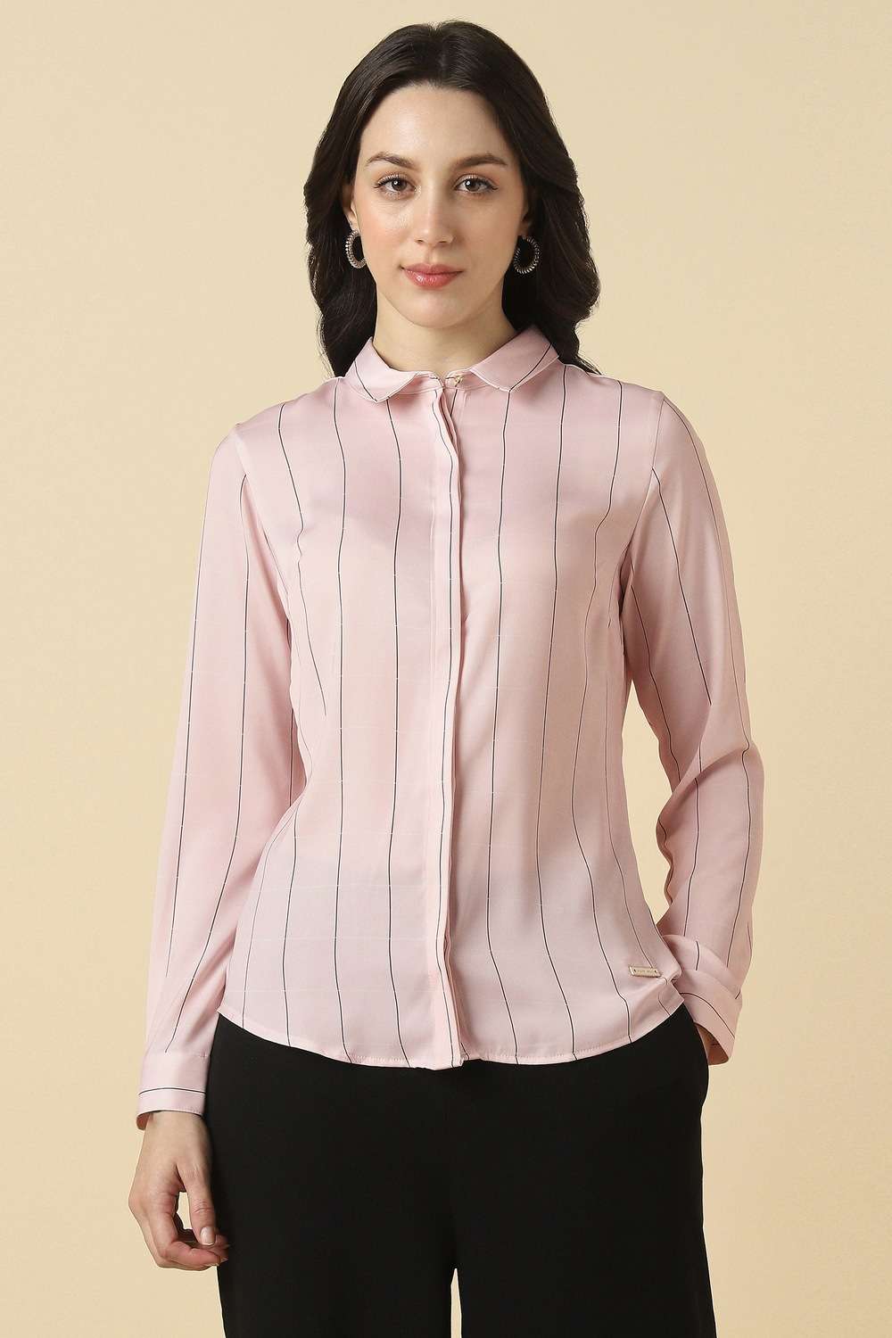 Blended-Fabric-Checks-Regular-Fit-Shirt