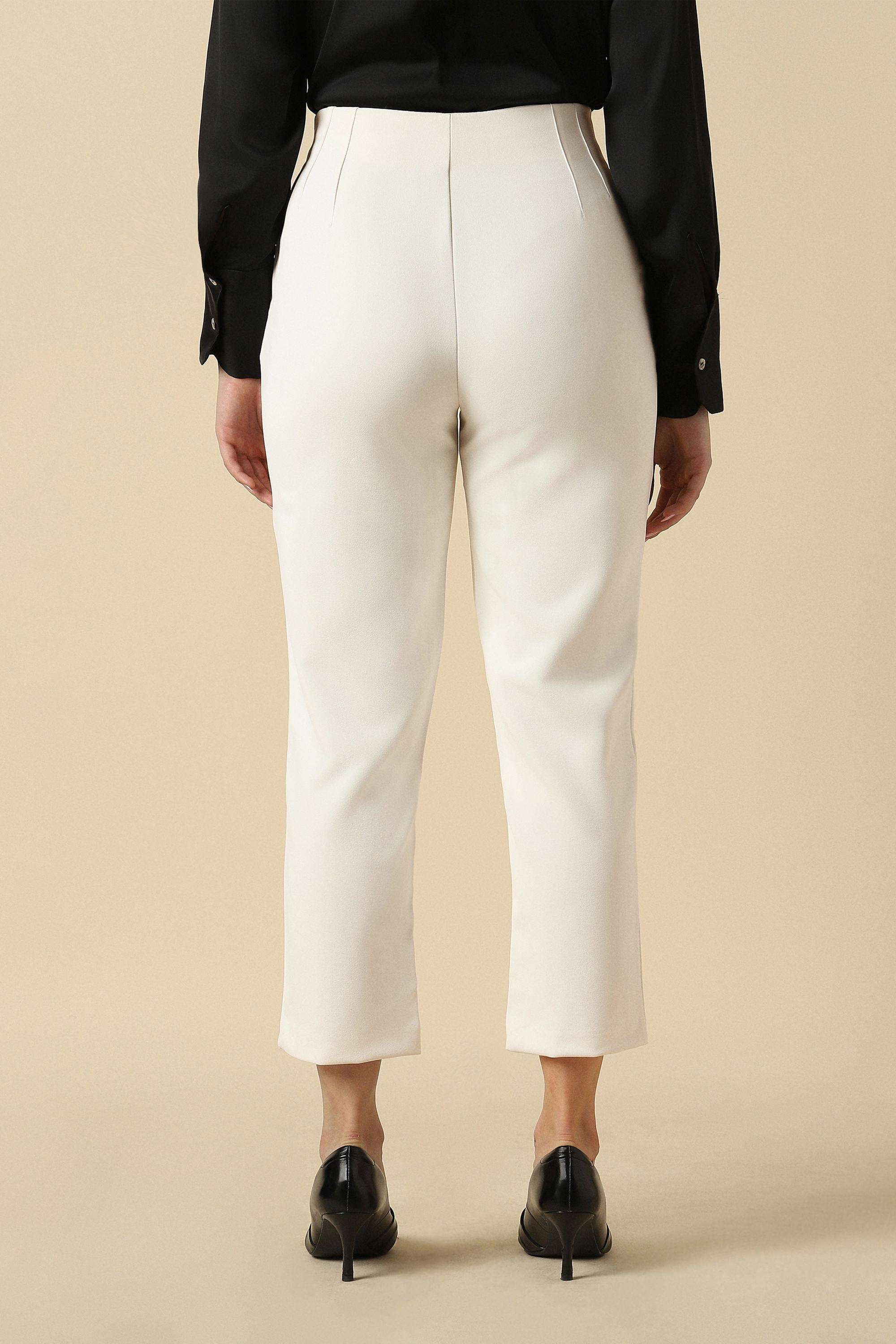 Solid-Regular-Fit-Polyester-Women-s-Work-Trousers