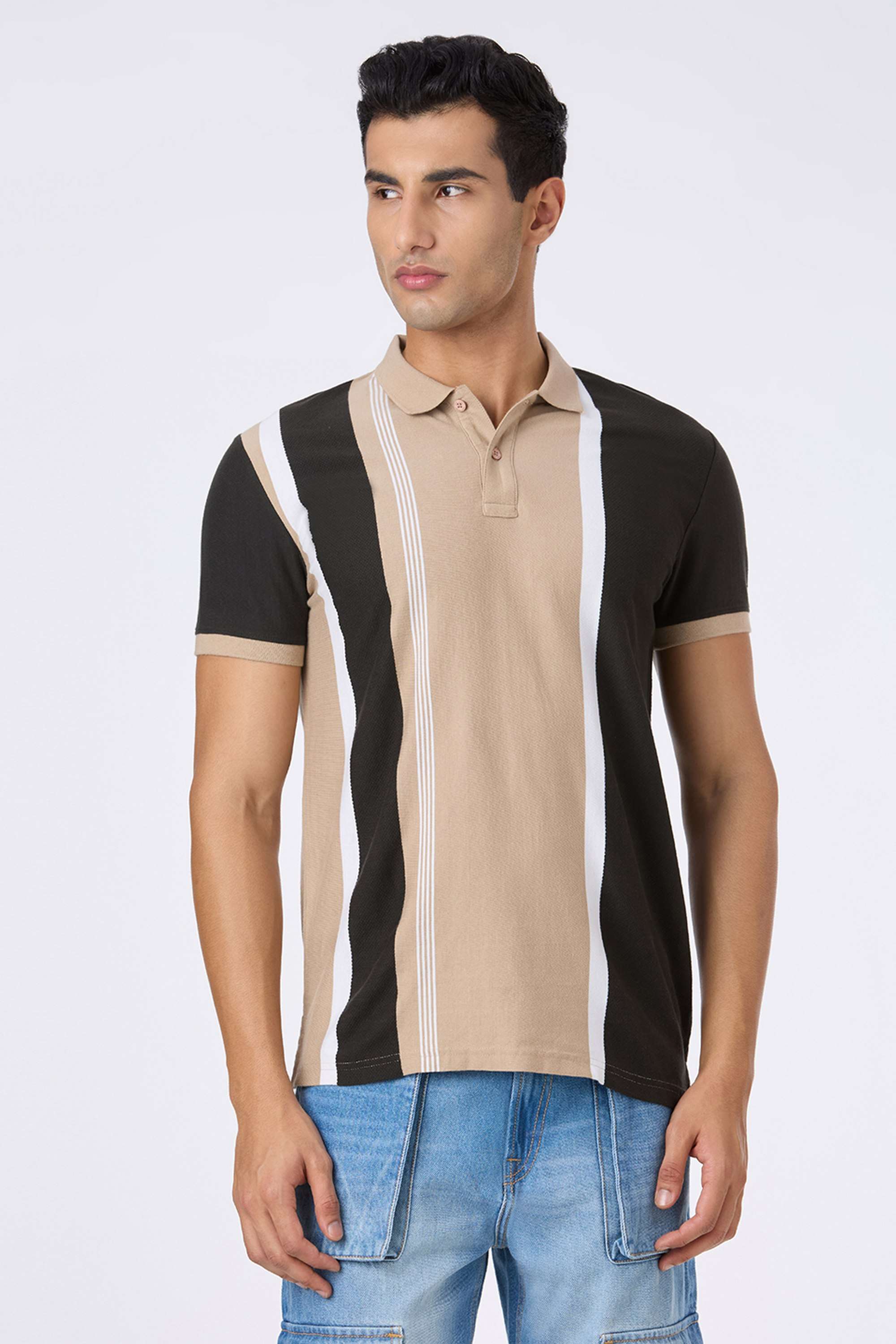 Stripes-Cotton-Polo-Men-s-T-Shirt