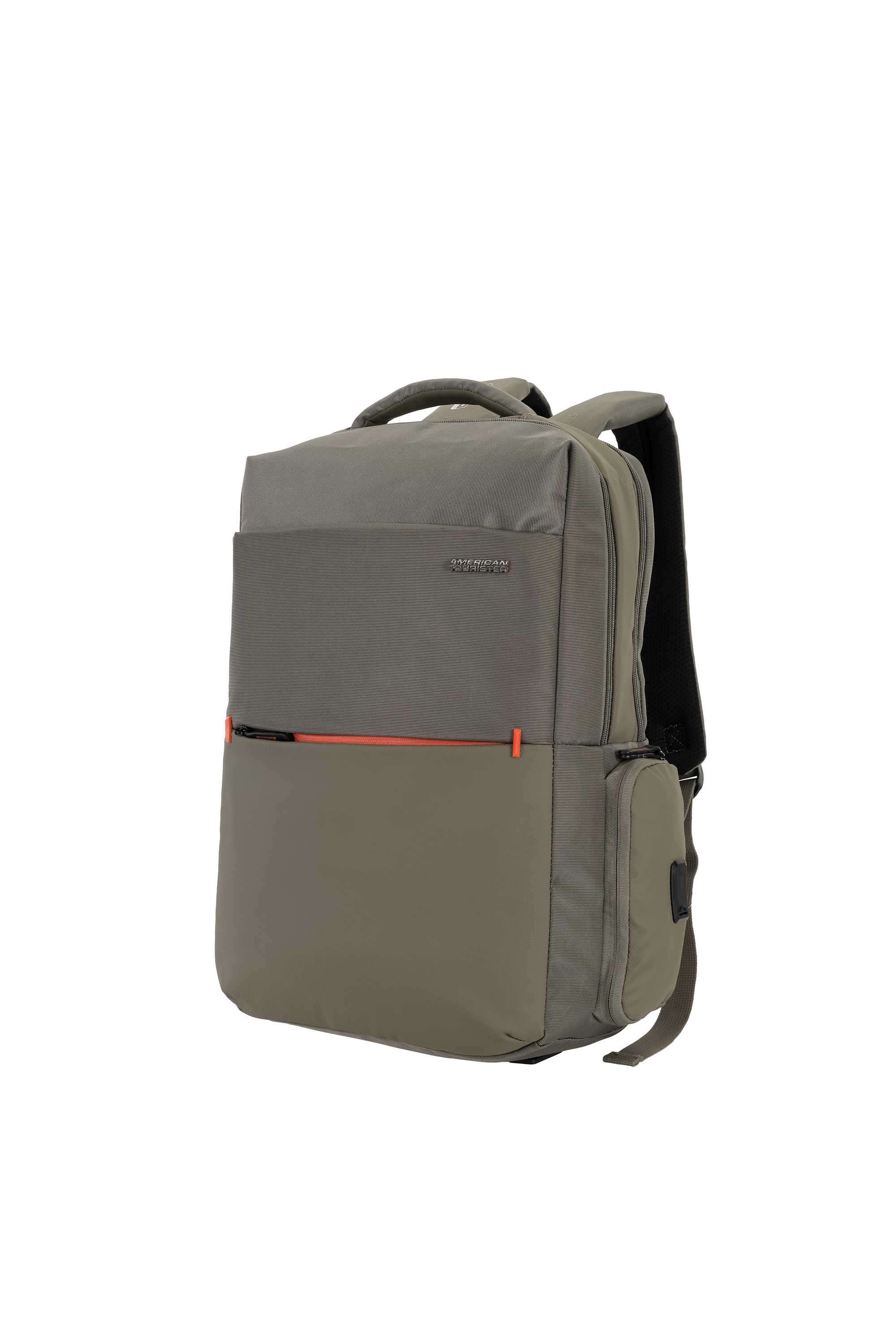 Buy American Tourister Olive Women ZORK EDGE Polyester Backpack