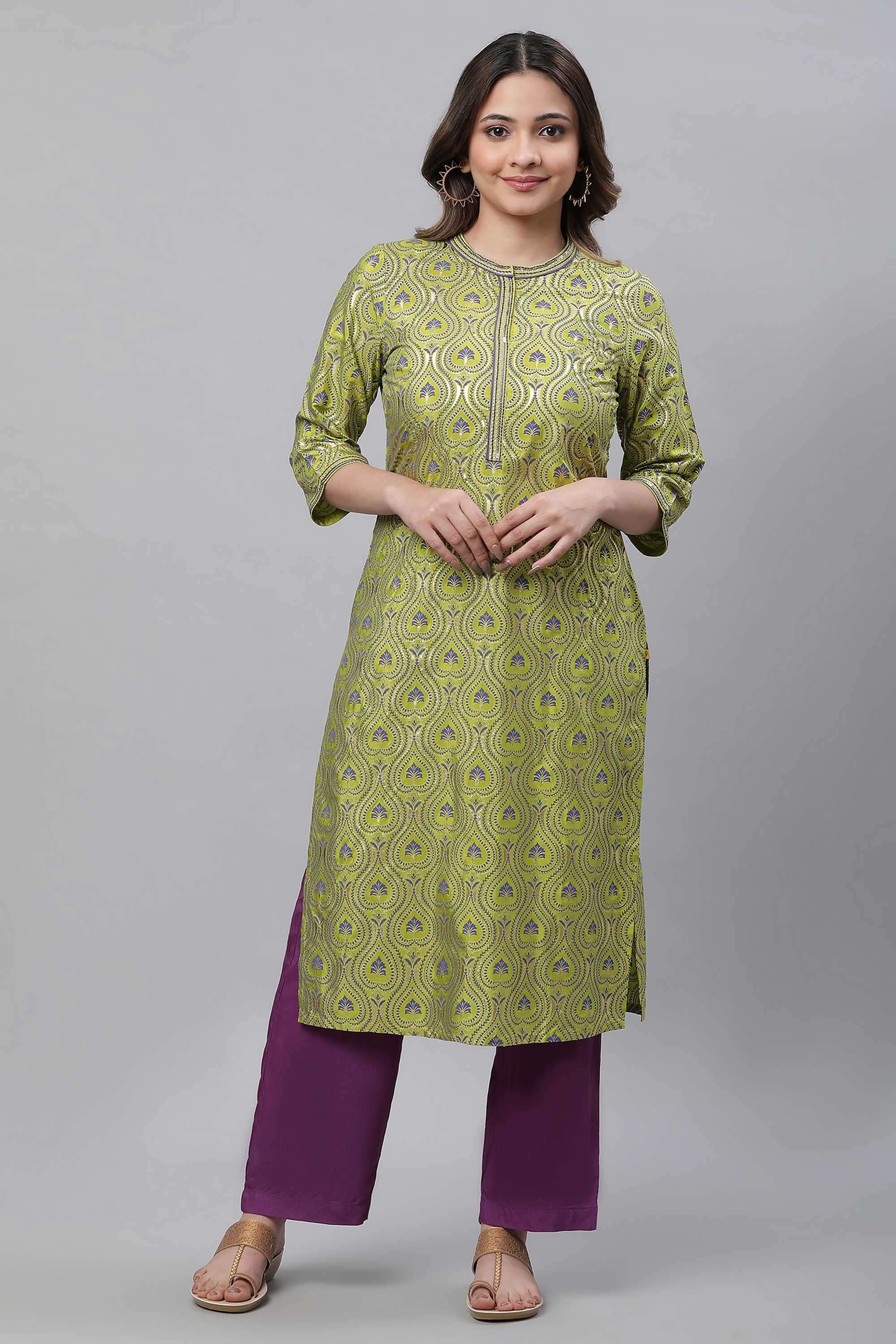 Textured-Viscose-Women-s-Festive-Wear-Kurta