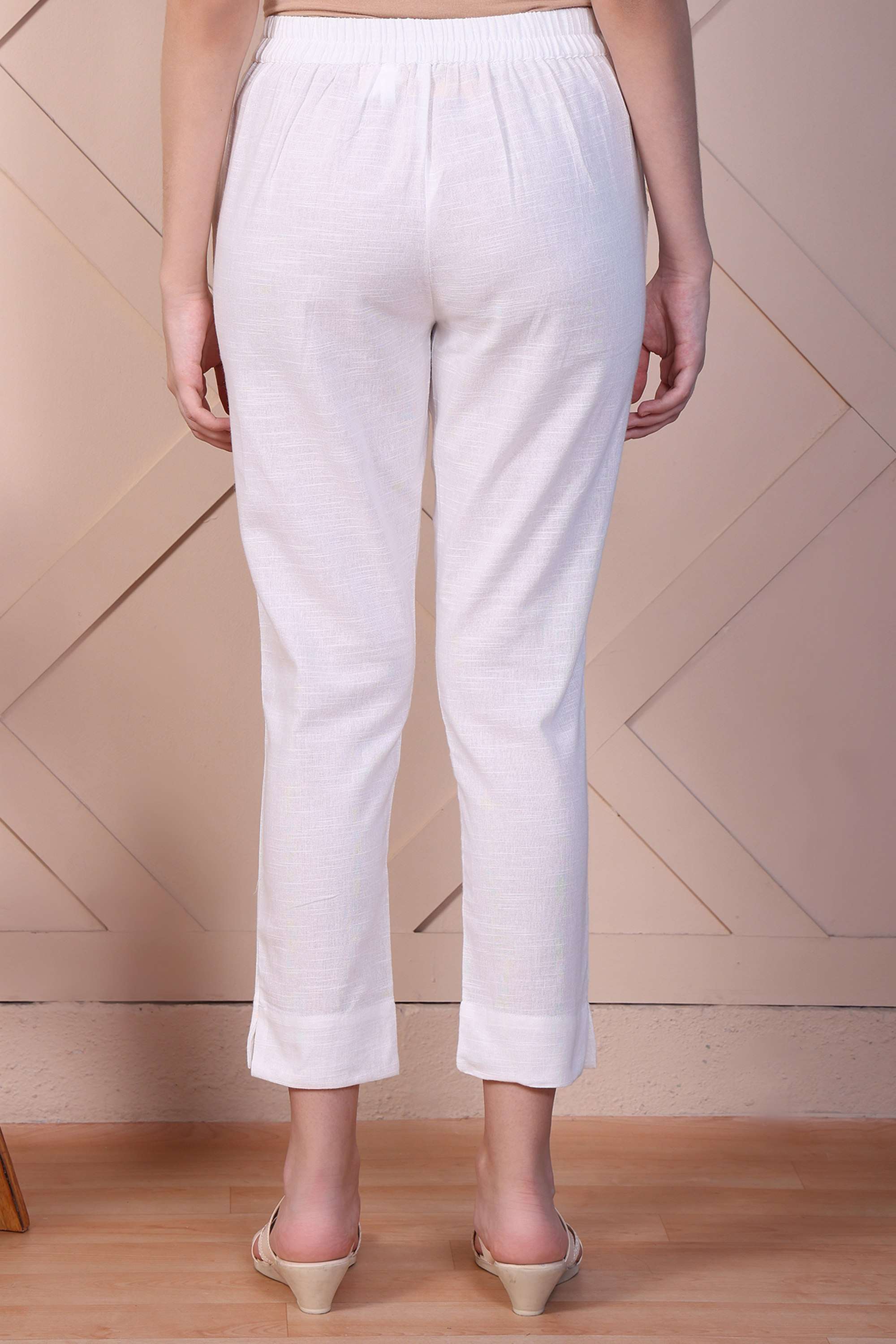 Printed-Regular-Fit-Cotton-Blend-Women-s-Casual-Wear-Trousers
