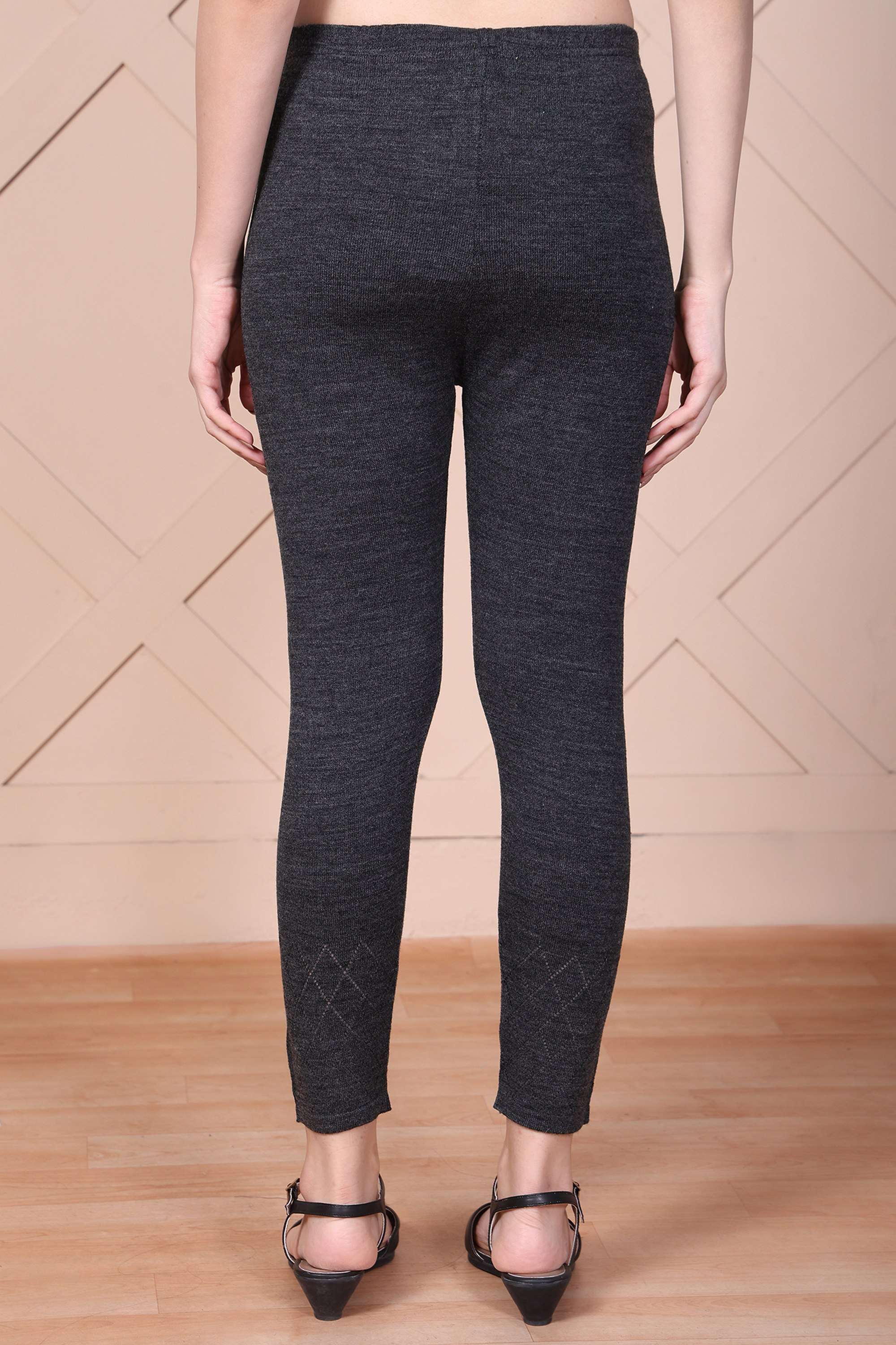 Solid-Skinny-Fit-Acrylic-Women-s-Casual-Wear-Tights