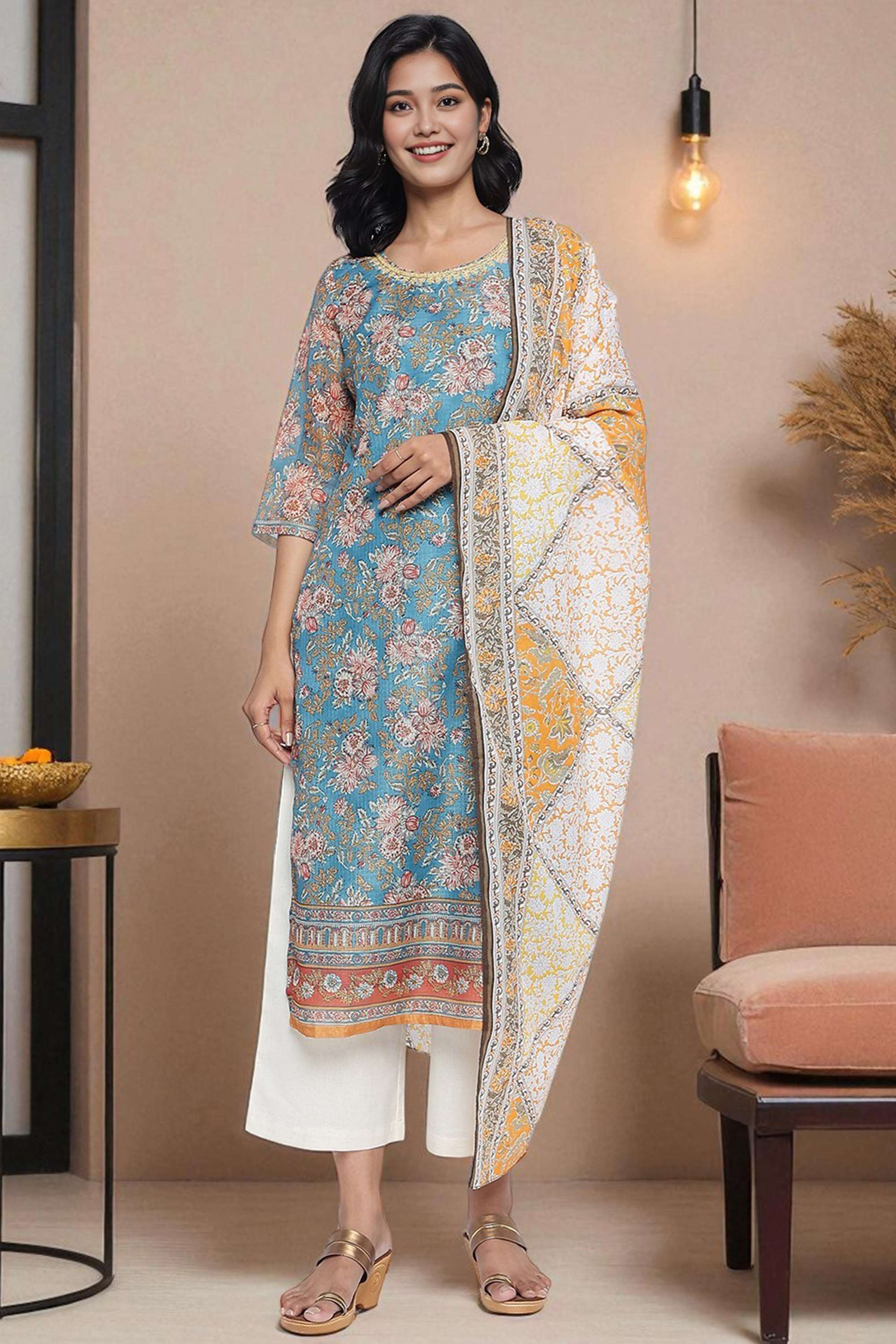 Printed-Cotton-Blend-Women-s-Dupatta