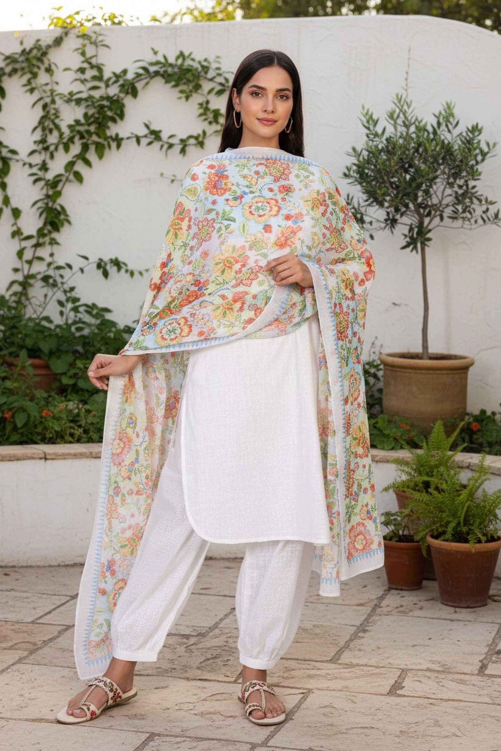 Printed-Blended-Fabric-Woven-Women-s-Dupatta
