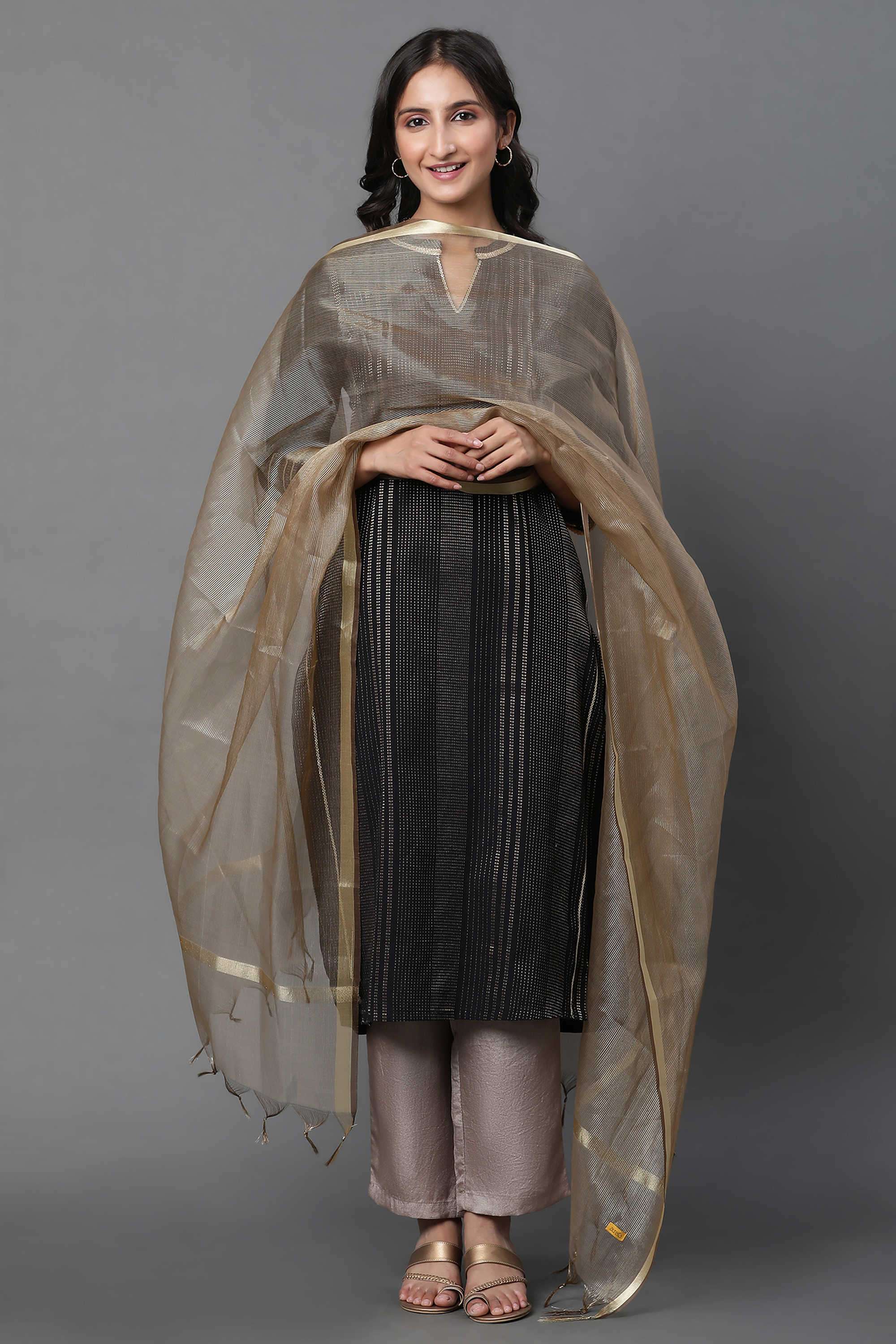 Solid-Blended-Fabric-Woven-Women-s-Dupatta