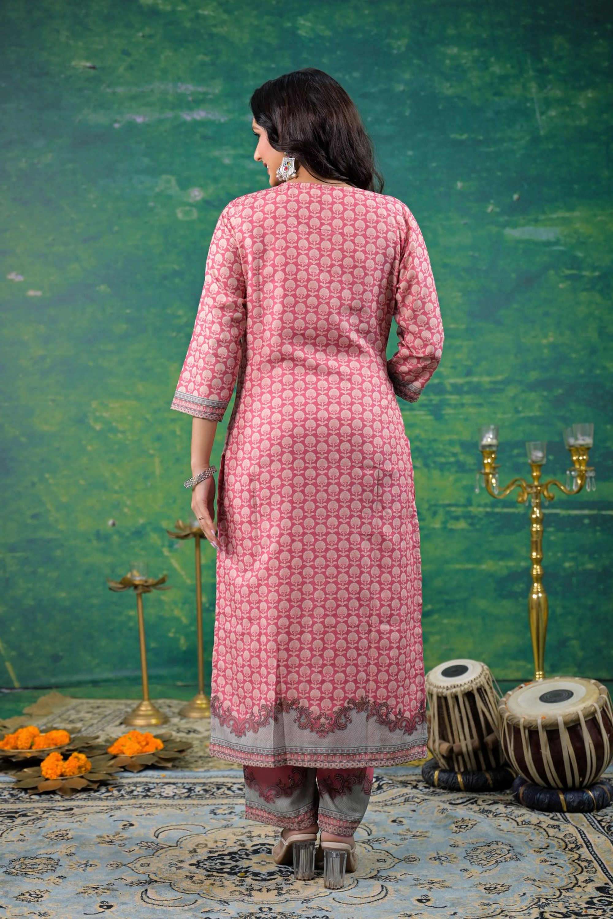 Printed-Polyester-Women-s-Ethnic-Kurta-Set