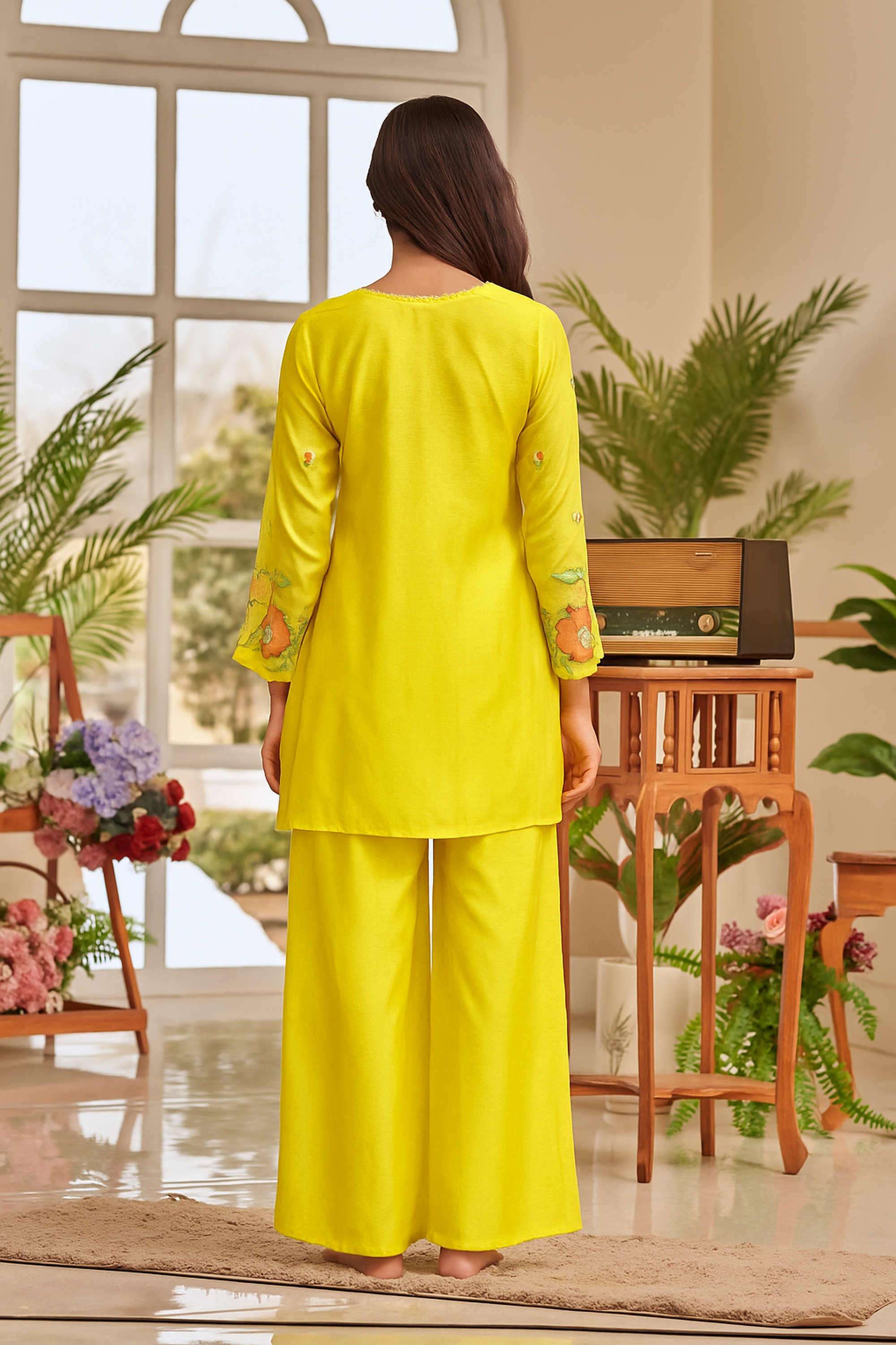 Solid-Regular-Silk-Women-s-Ethnic-Palazzos