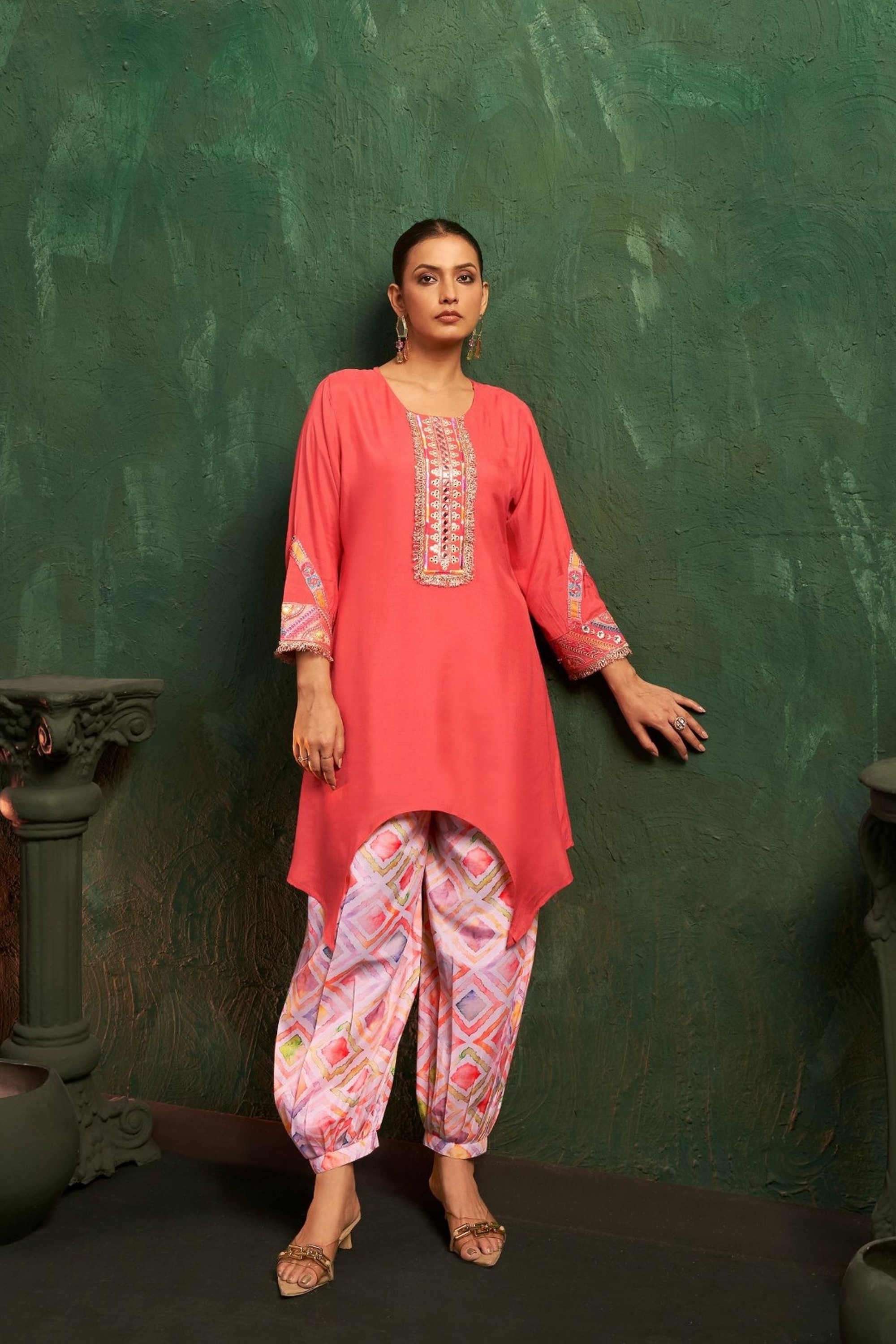 Solid-Regular-Muslin-Women-s-Ethnic-Palazzos