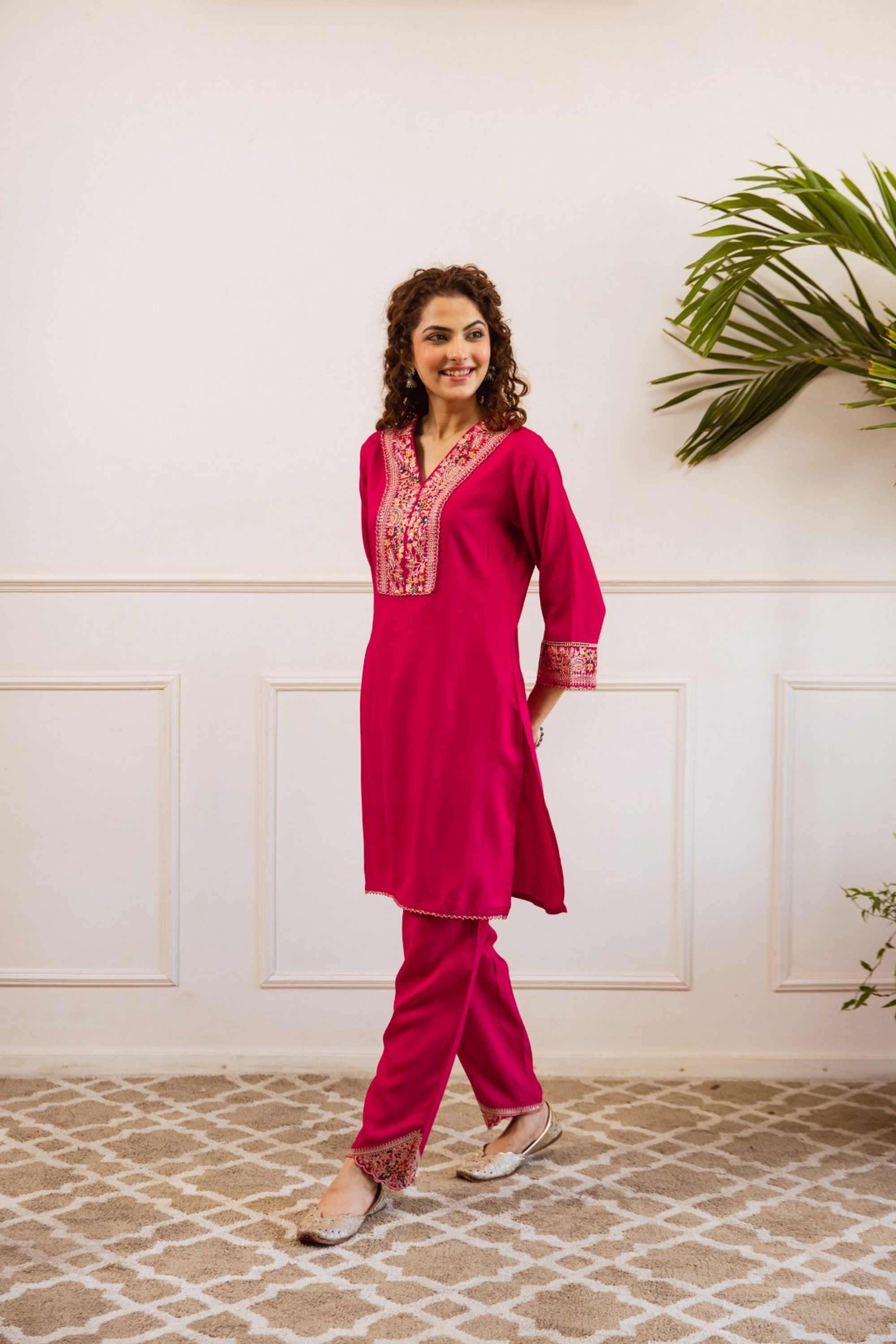 Solid-Regular-Cotton-Women-s-Ethnic-Palazzos