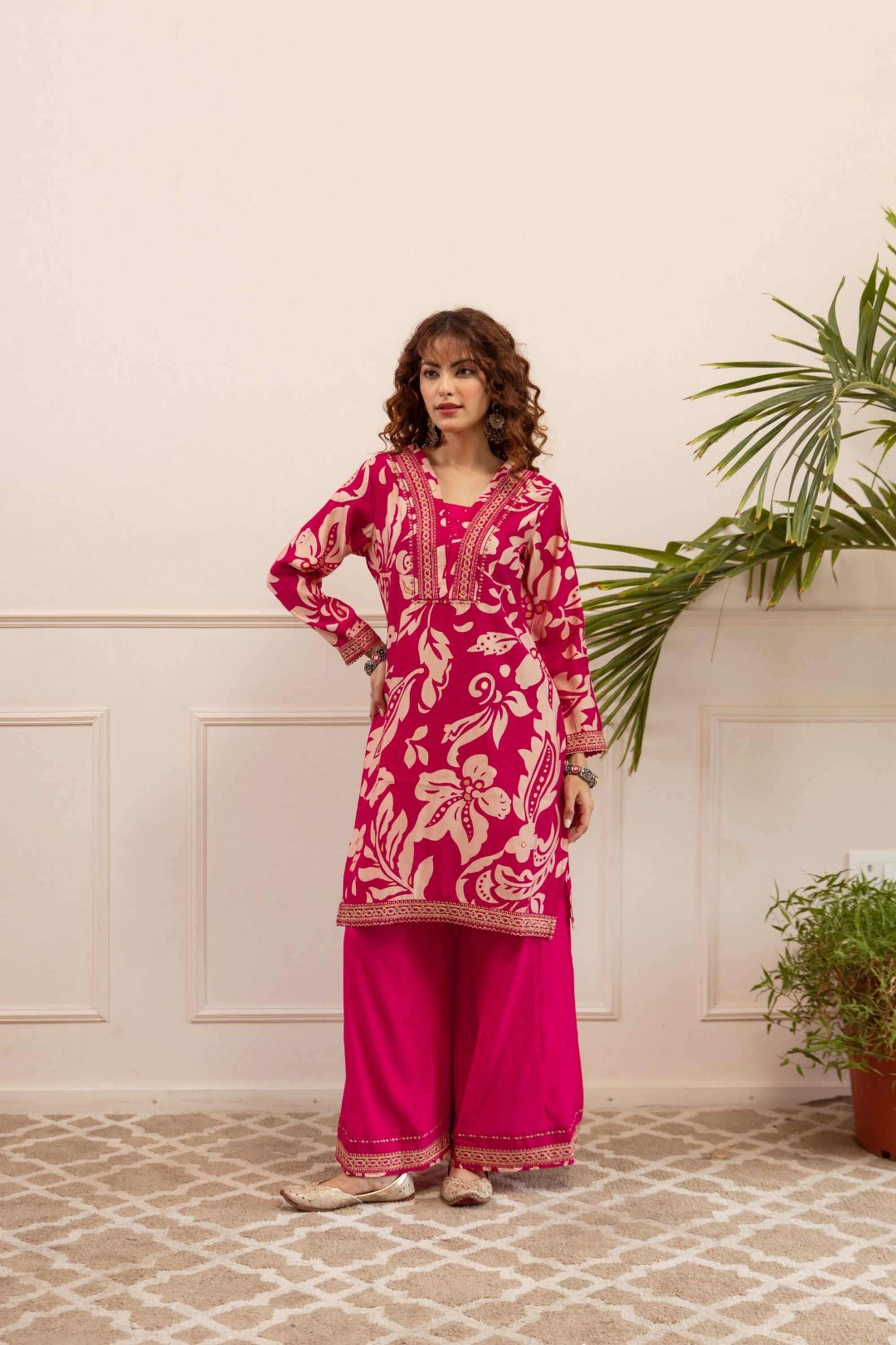 Solid-Regular-Cotton-Women-s-Ethnic-Palazzos