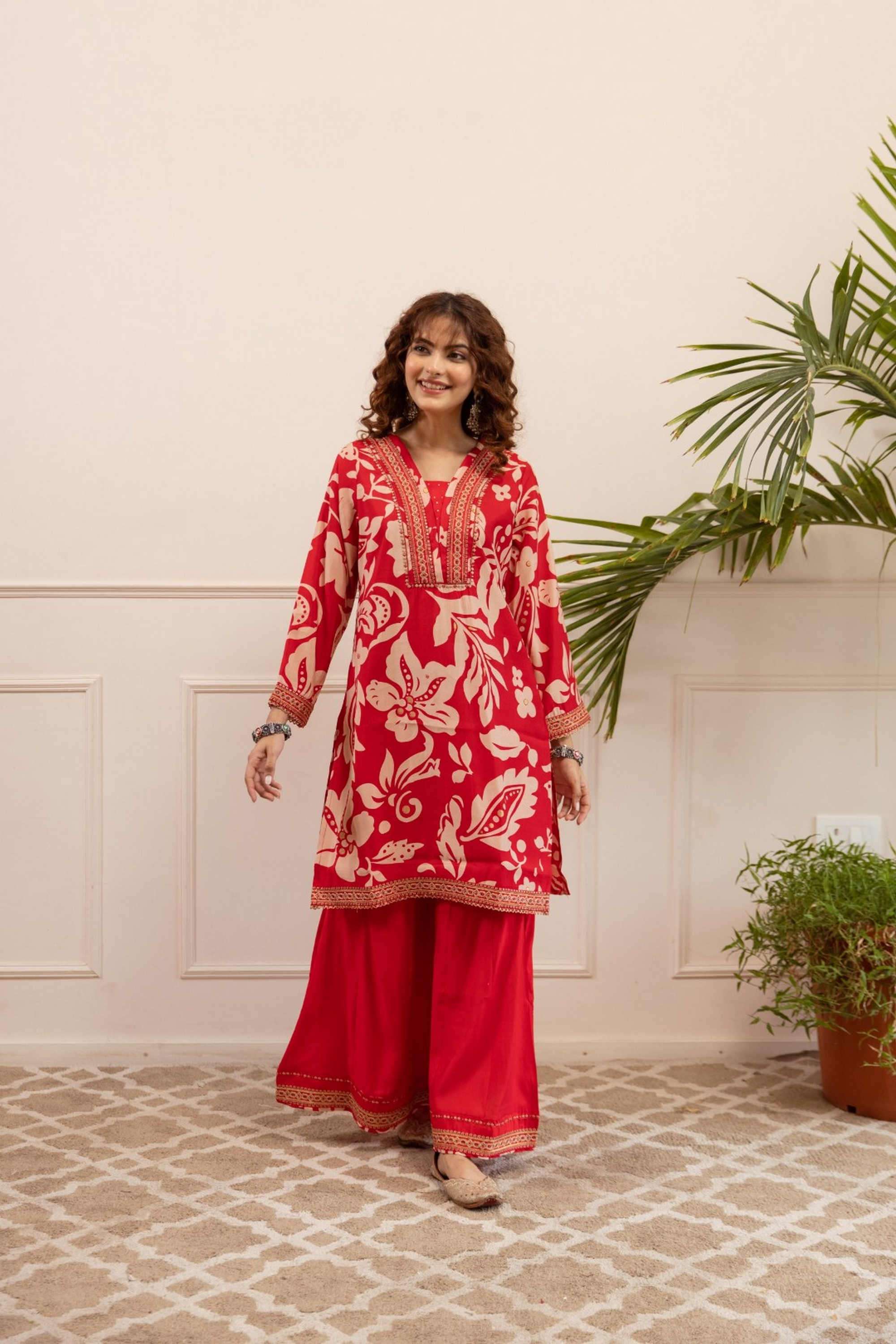 Solid-Regular-Cotton-Women-s-Ethnic-Palazzos