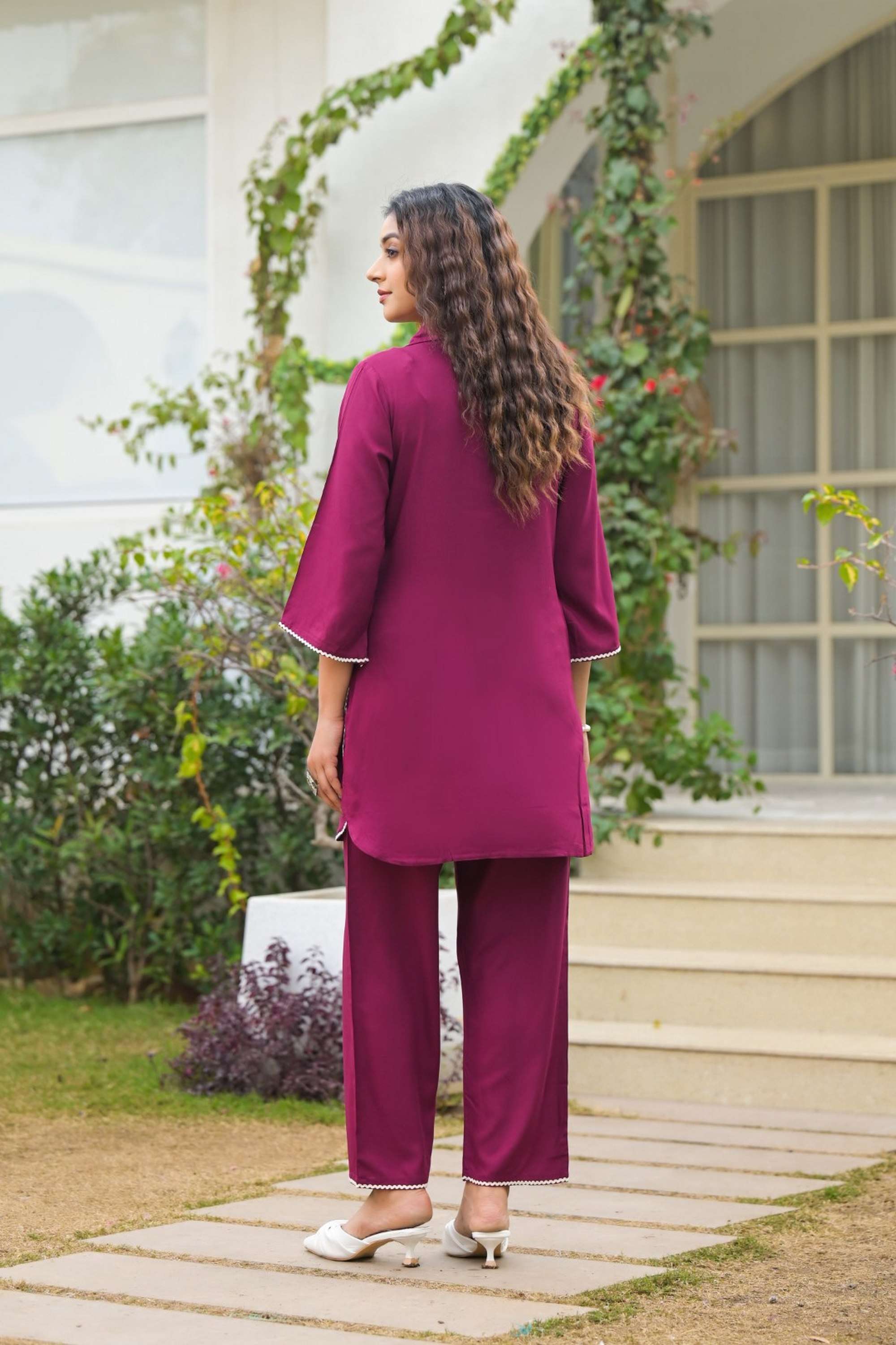 Printed-Cotton-Collared-Women-s-Co-Ord-Set