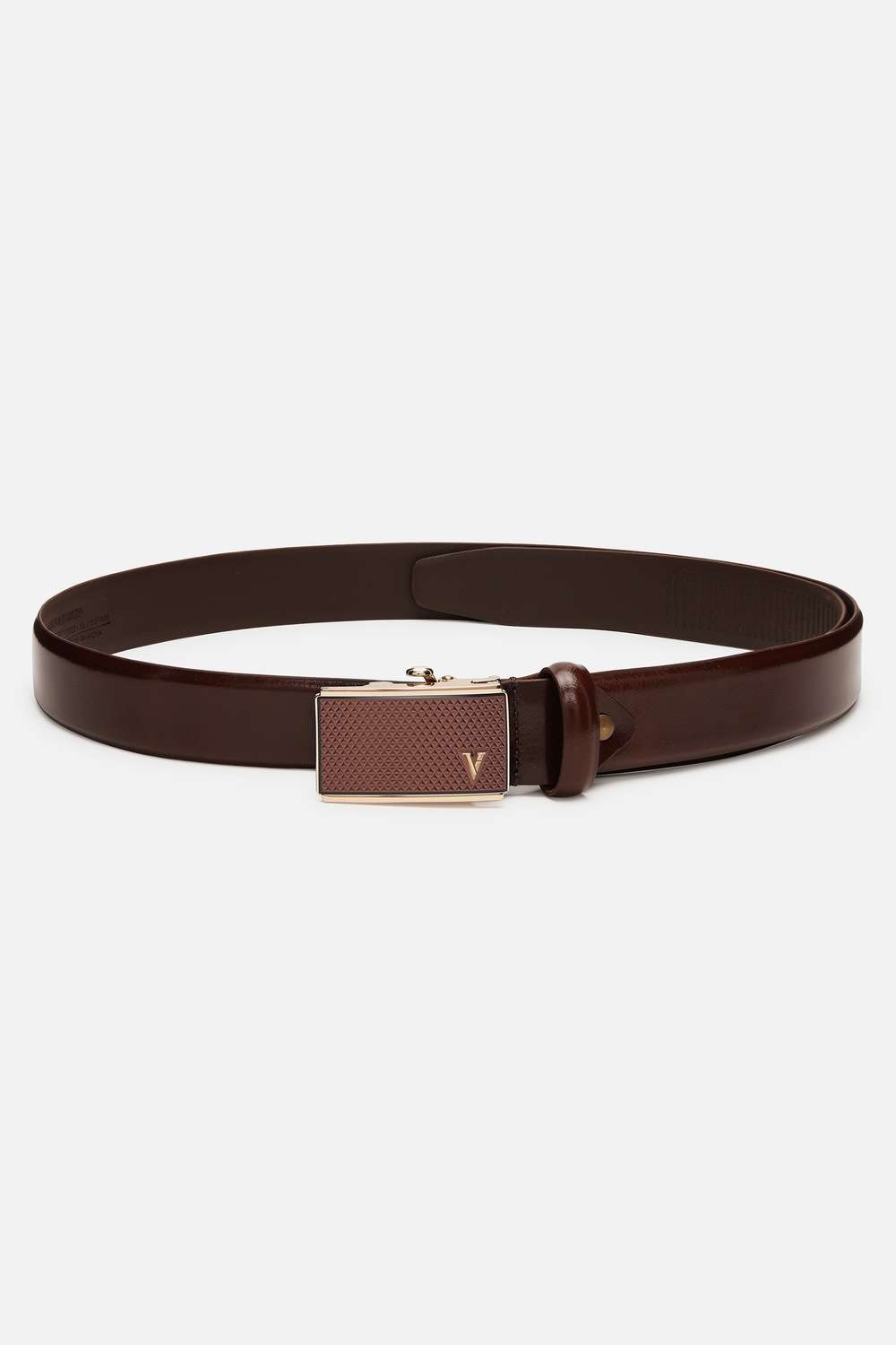 Leather-Regular-Fit-Solid-Formal-Wear-Men-Belts
