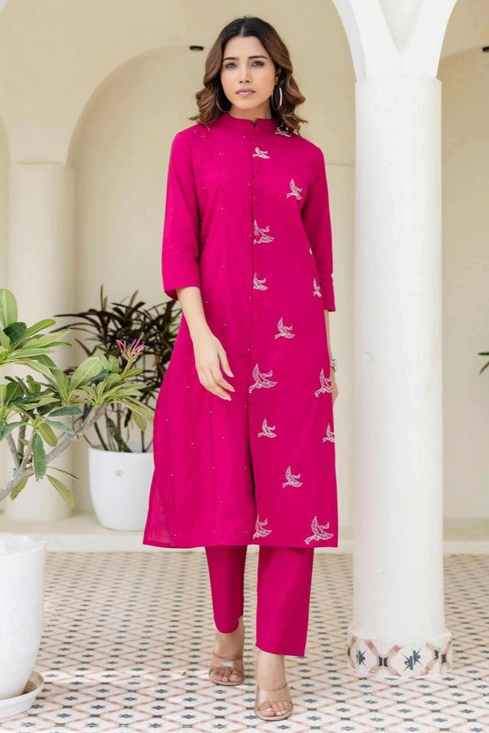 Solid-Regular-Cotton-Women-s-Ethnic-Palazzos
