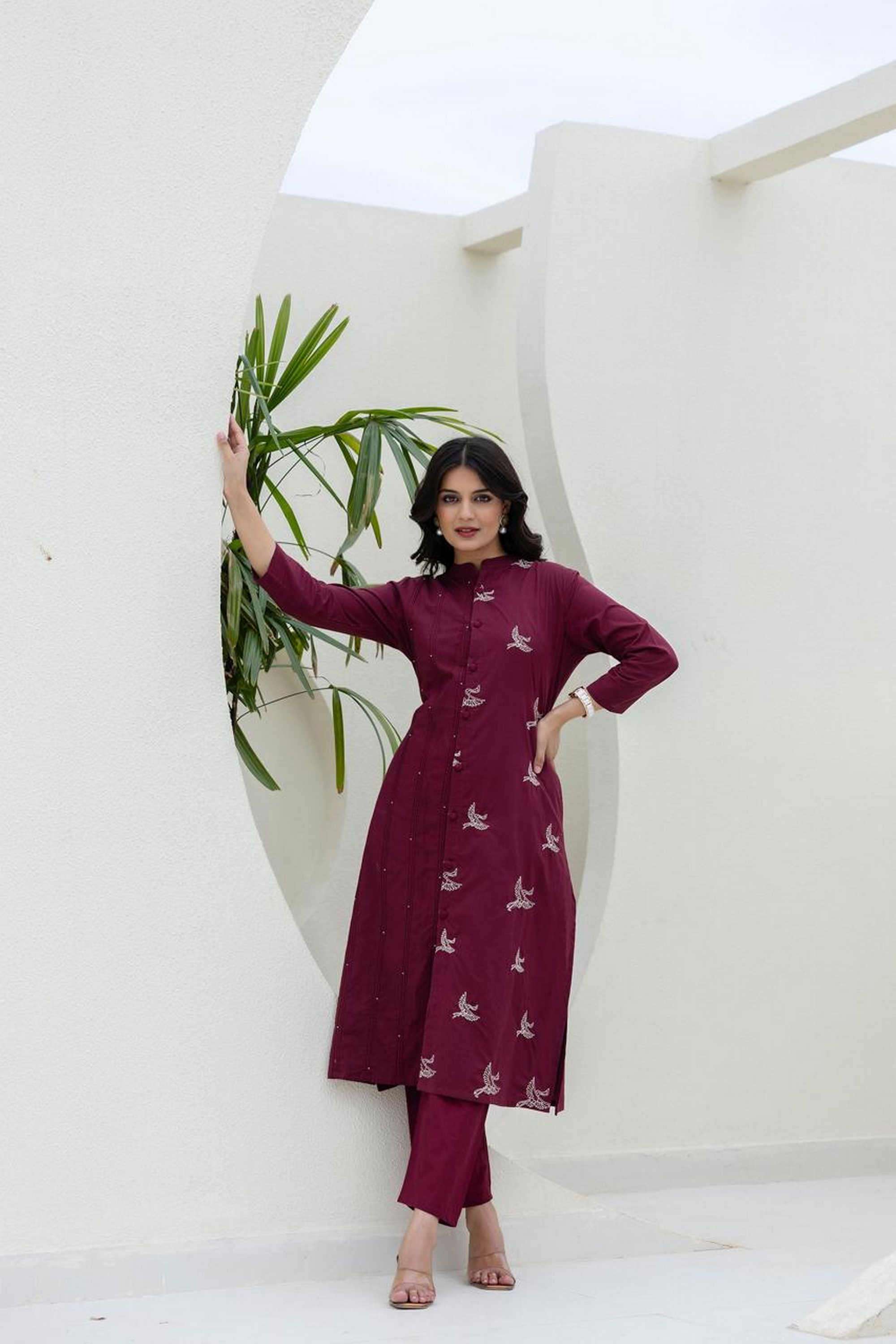 Solid-Regular-Cotton-Women-s-Ethnic-Palazzos