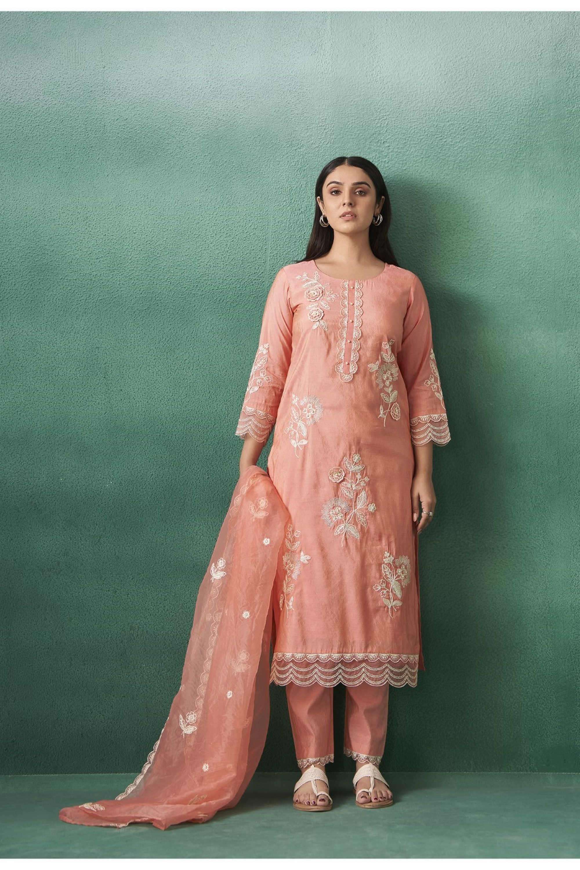 Solid-Viscose-Women-s-Ethnic-Kurta-Set