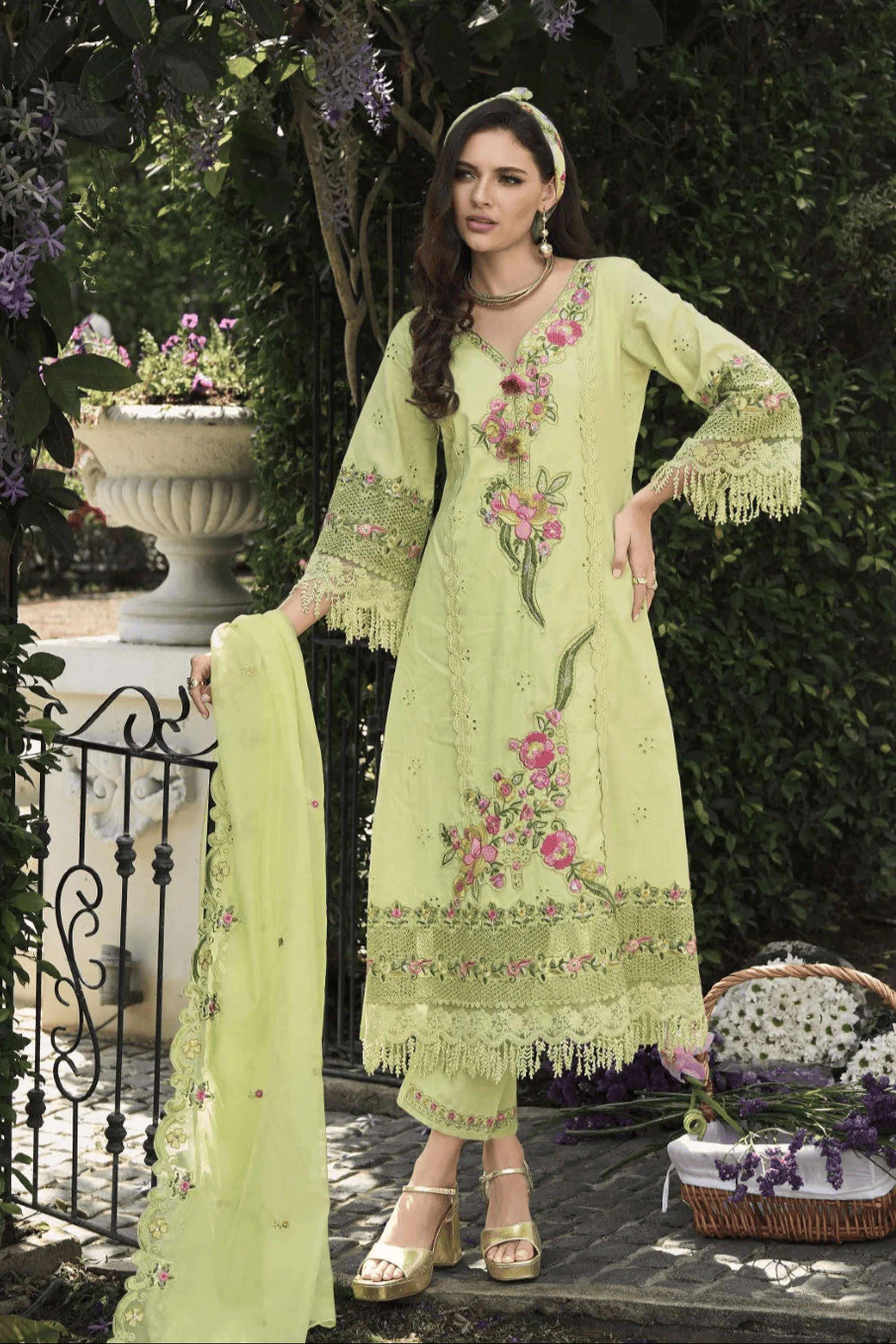 Solid-Cotton-Women-s-Ethnic-Kurta-Set