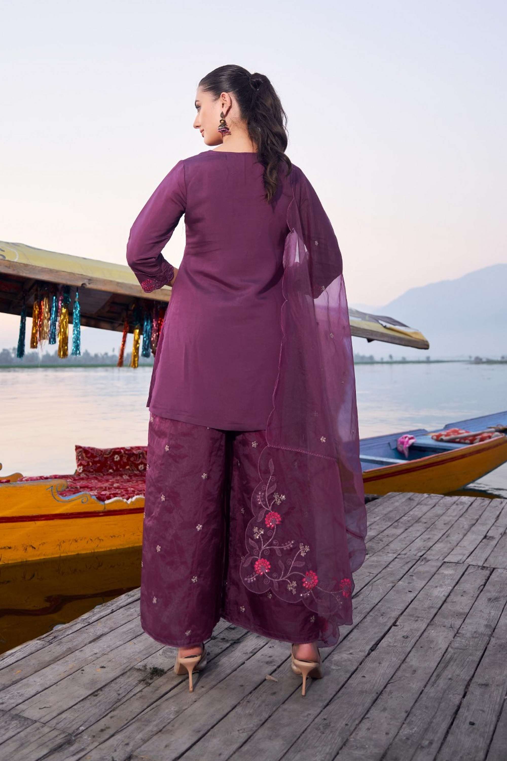 Blended-Fabric-Regular-Fit-Women-s-Kurta-Set