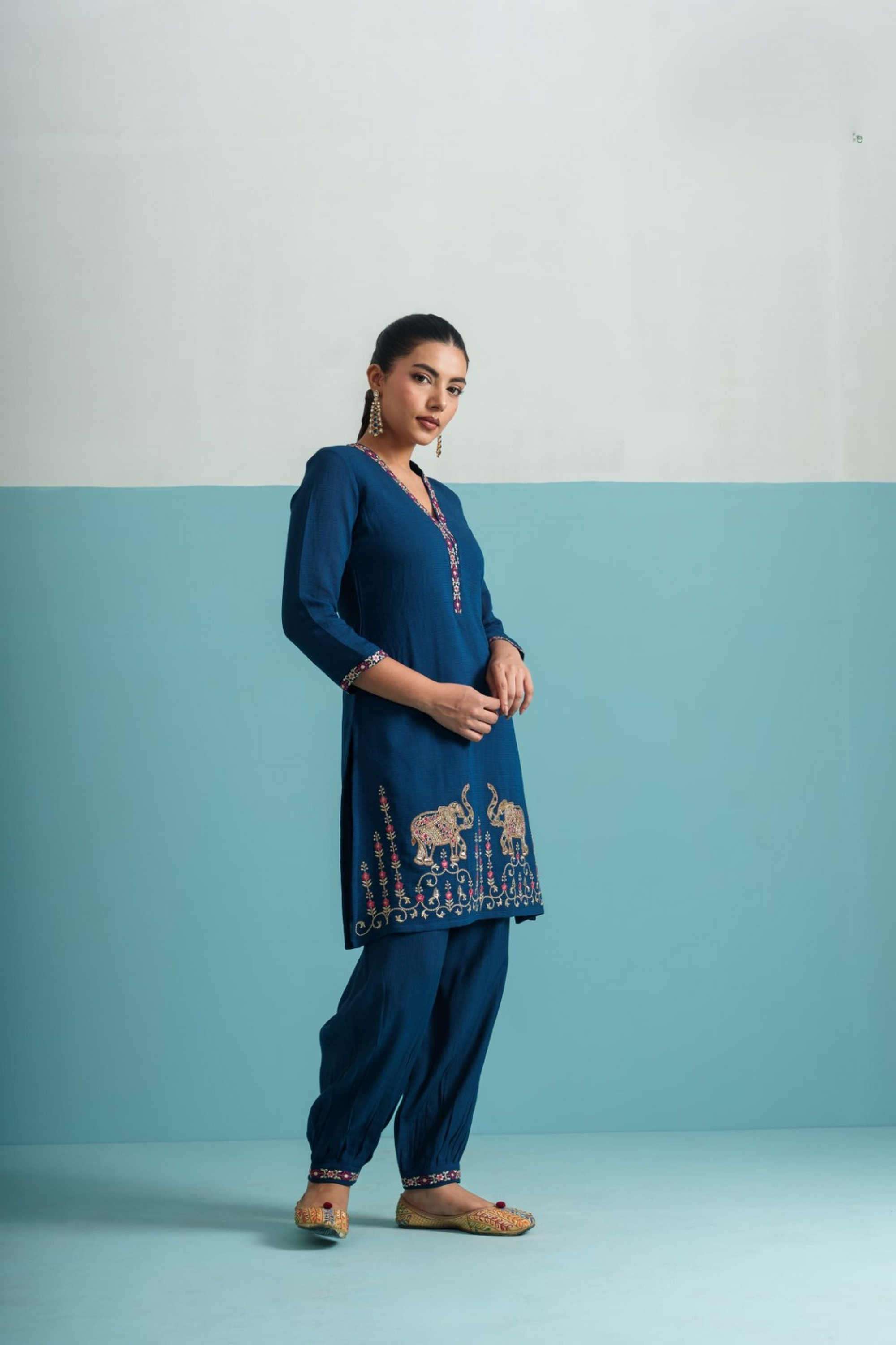Solid-Regular-Silk-Women-s-Ethnic-Palazzos