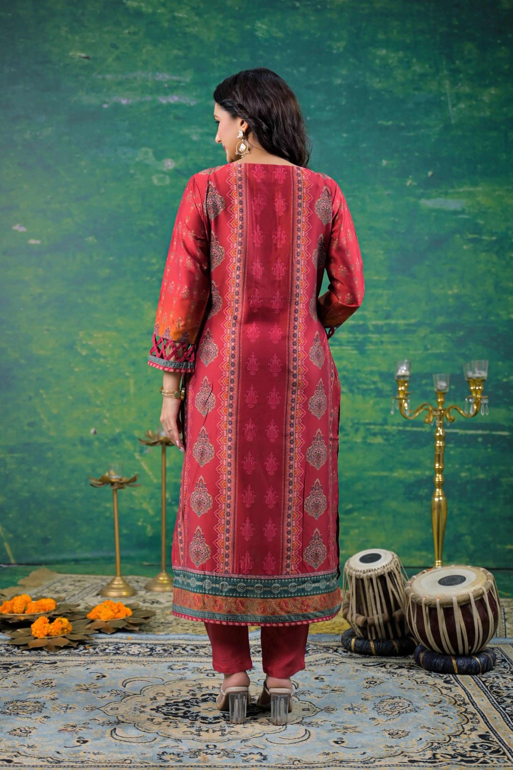 Solid-Muslin-Women-s-Ethnic-Kurta-Set