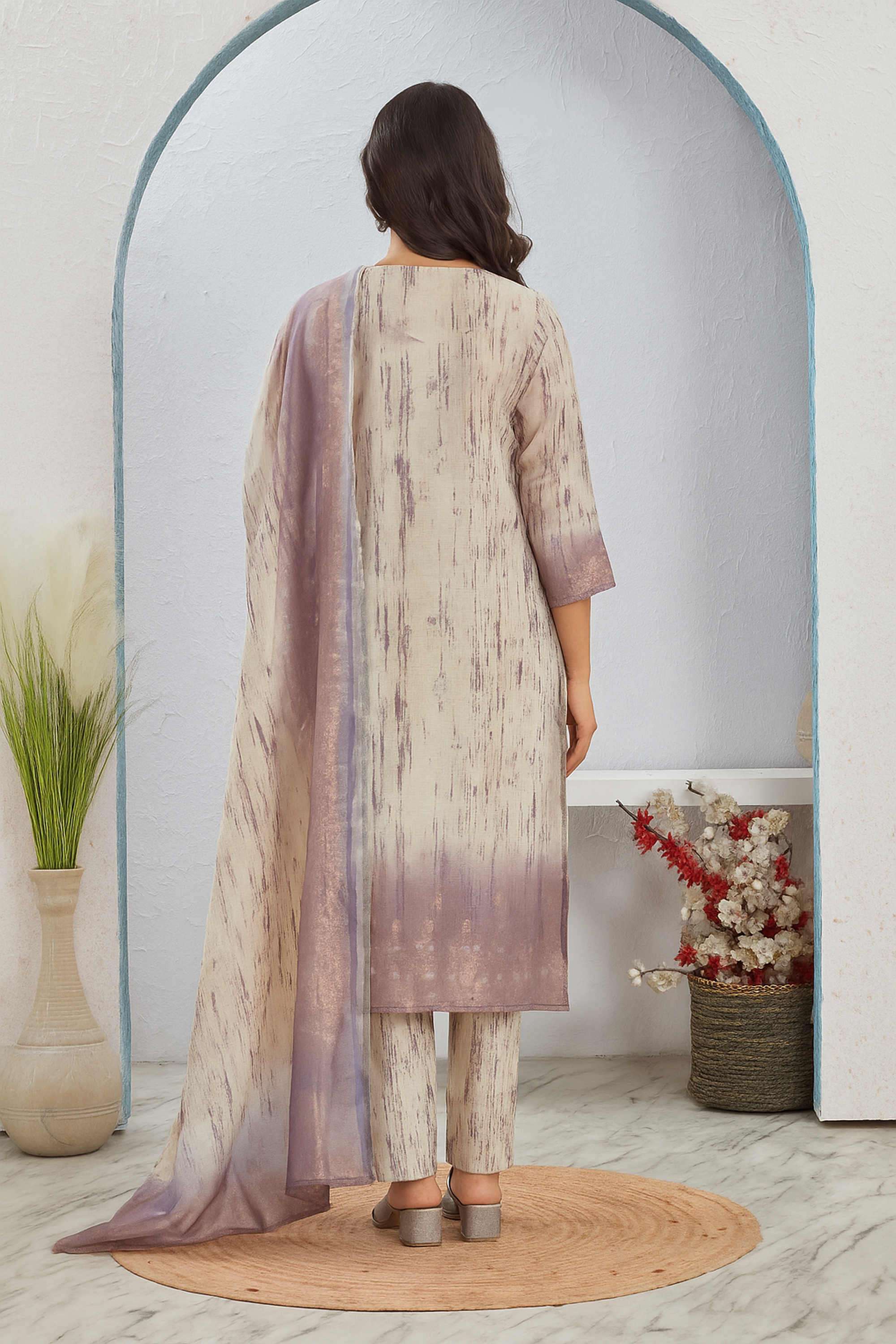 Solid-Viscose-Women-s-Ethnic-Kurta-Set