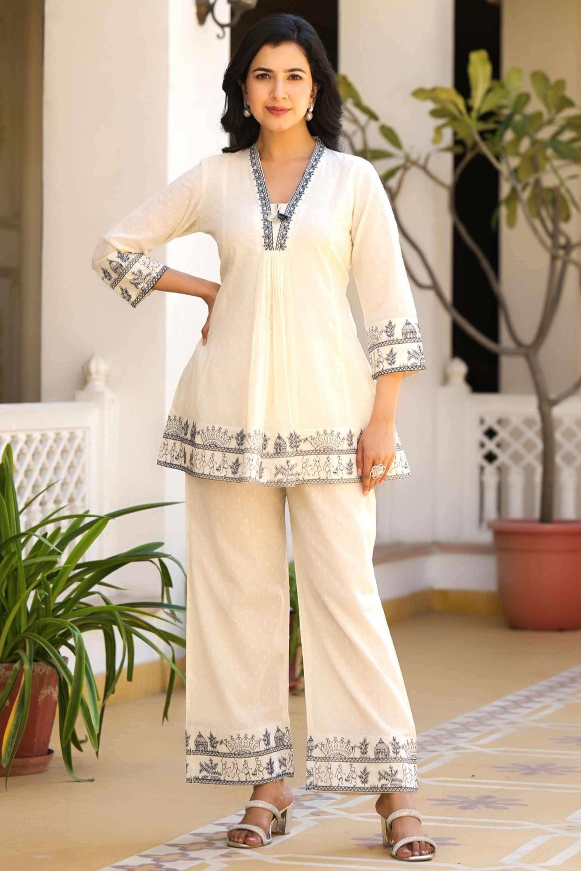 Solid-Regular-Cotton-Women-s-Ethnic-Palazzos