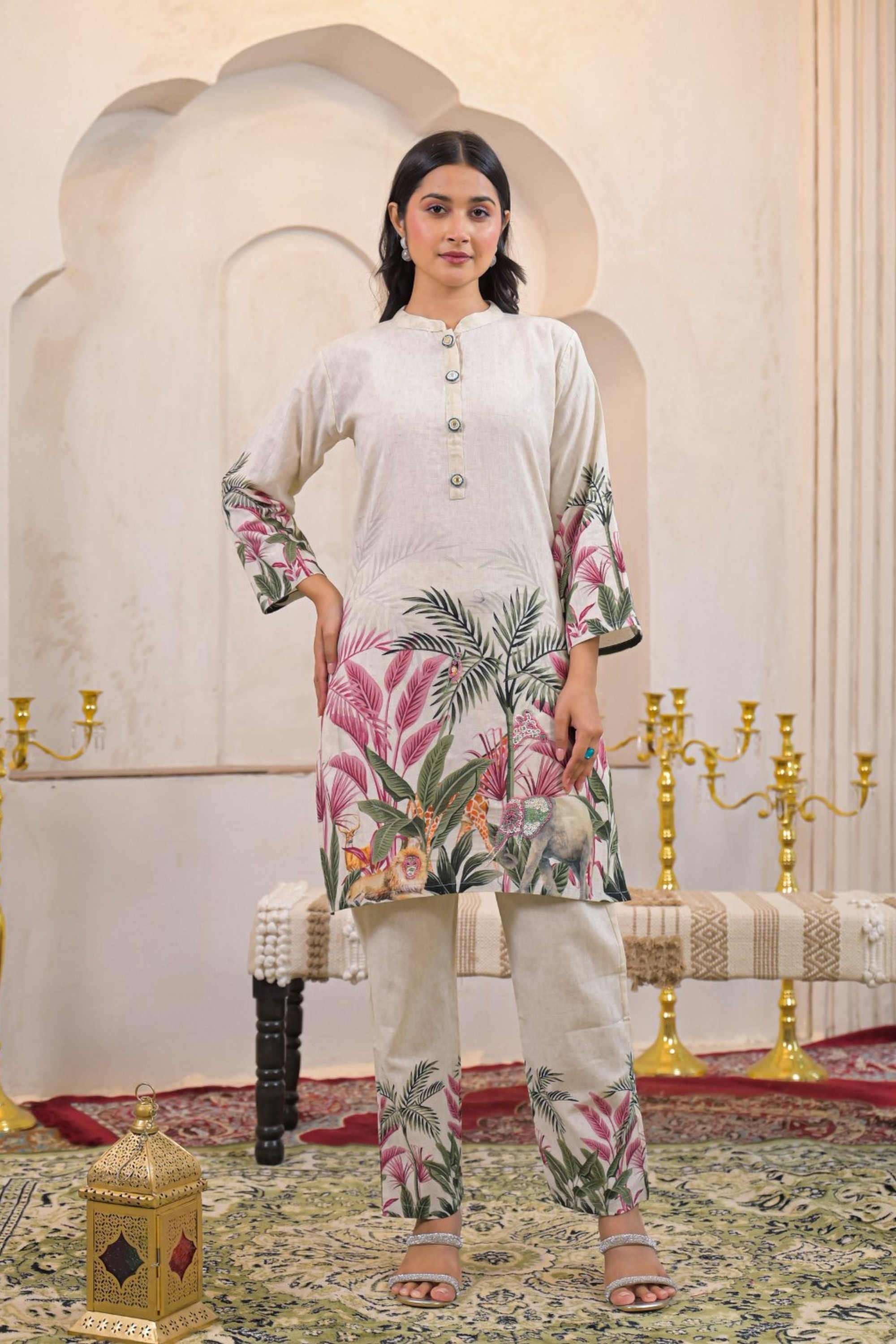 Solid-Regular-Linen-Women-s-Ethnic-Palazzos