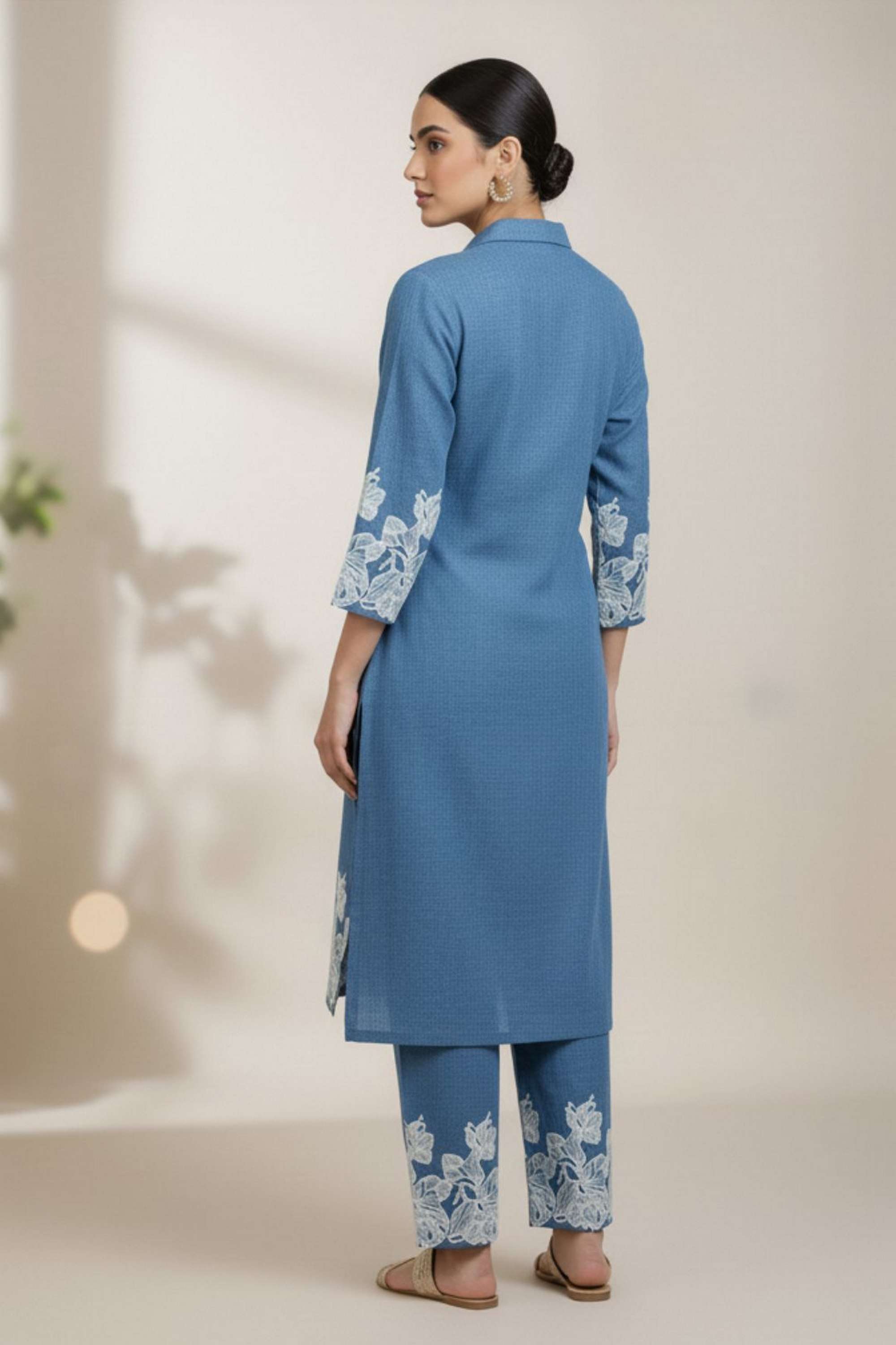 Solid-Cotton-Women-s-Palazzos