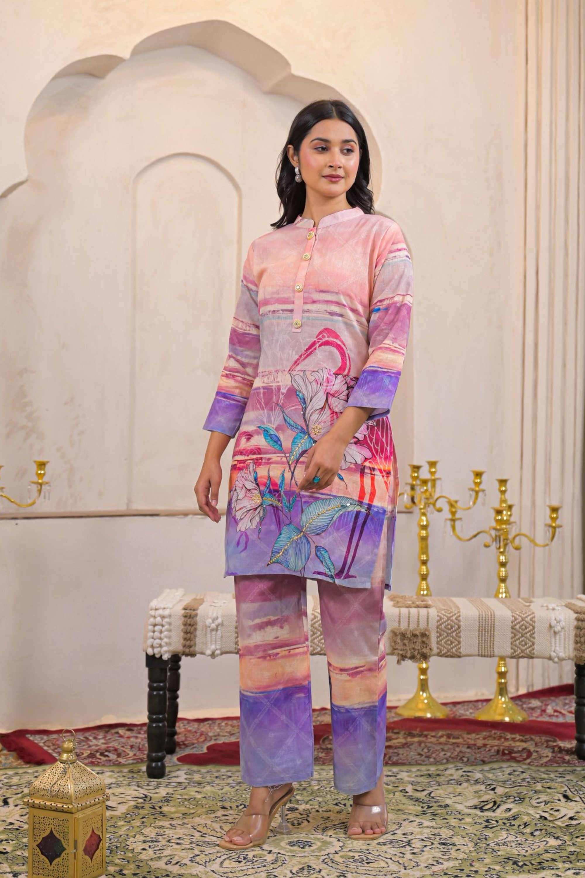 Solid-Regular-Linen-Women-s-Ethnic-Palazzos