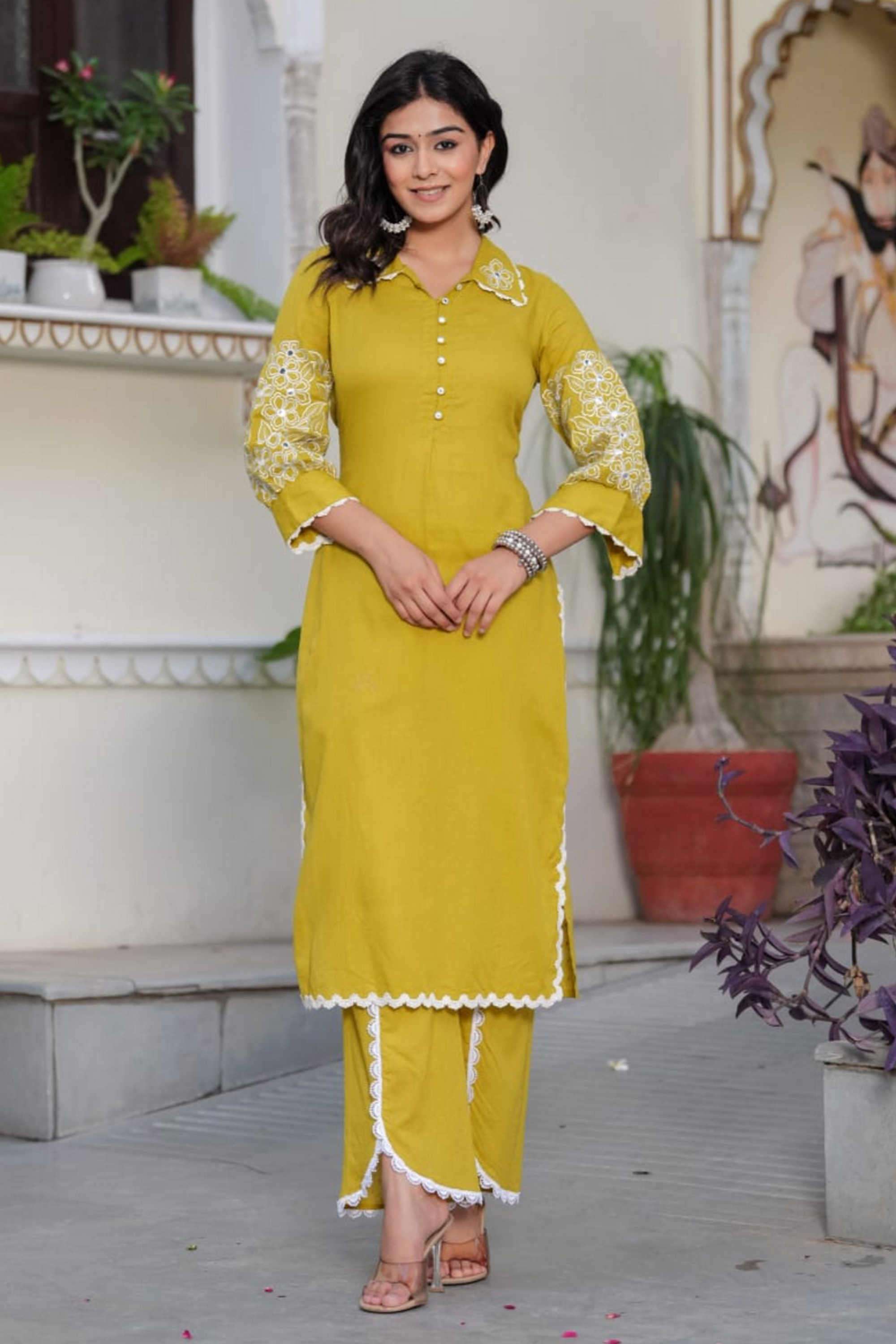 Solid-Regular-Cotton-Women-s-Ethnic-Palazzos