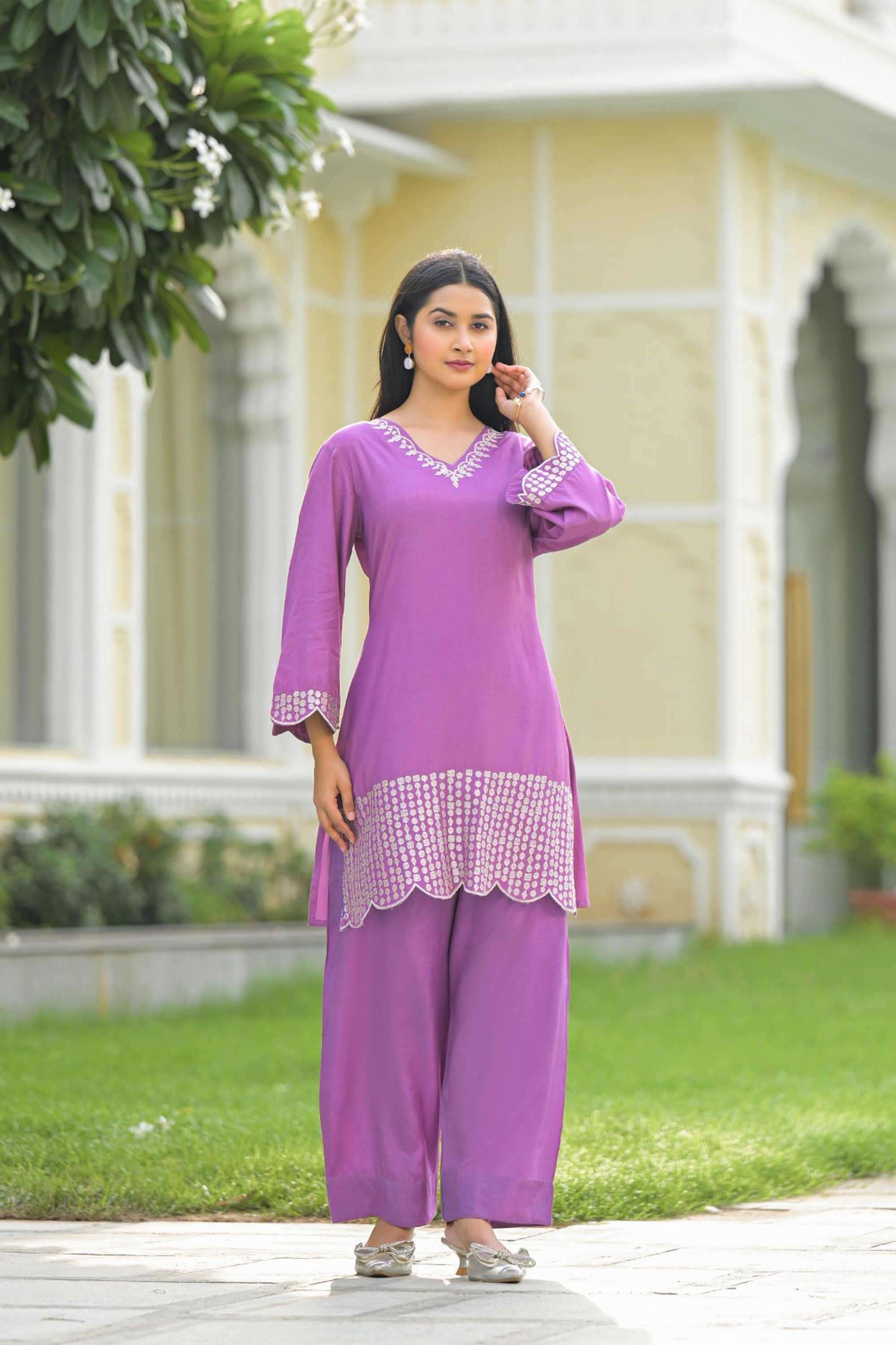 Solid-Regular-Muslin-Women-s-Ethnic-Palazzos