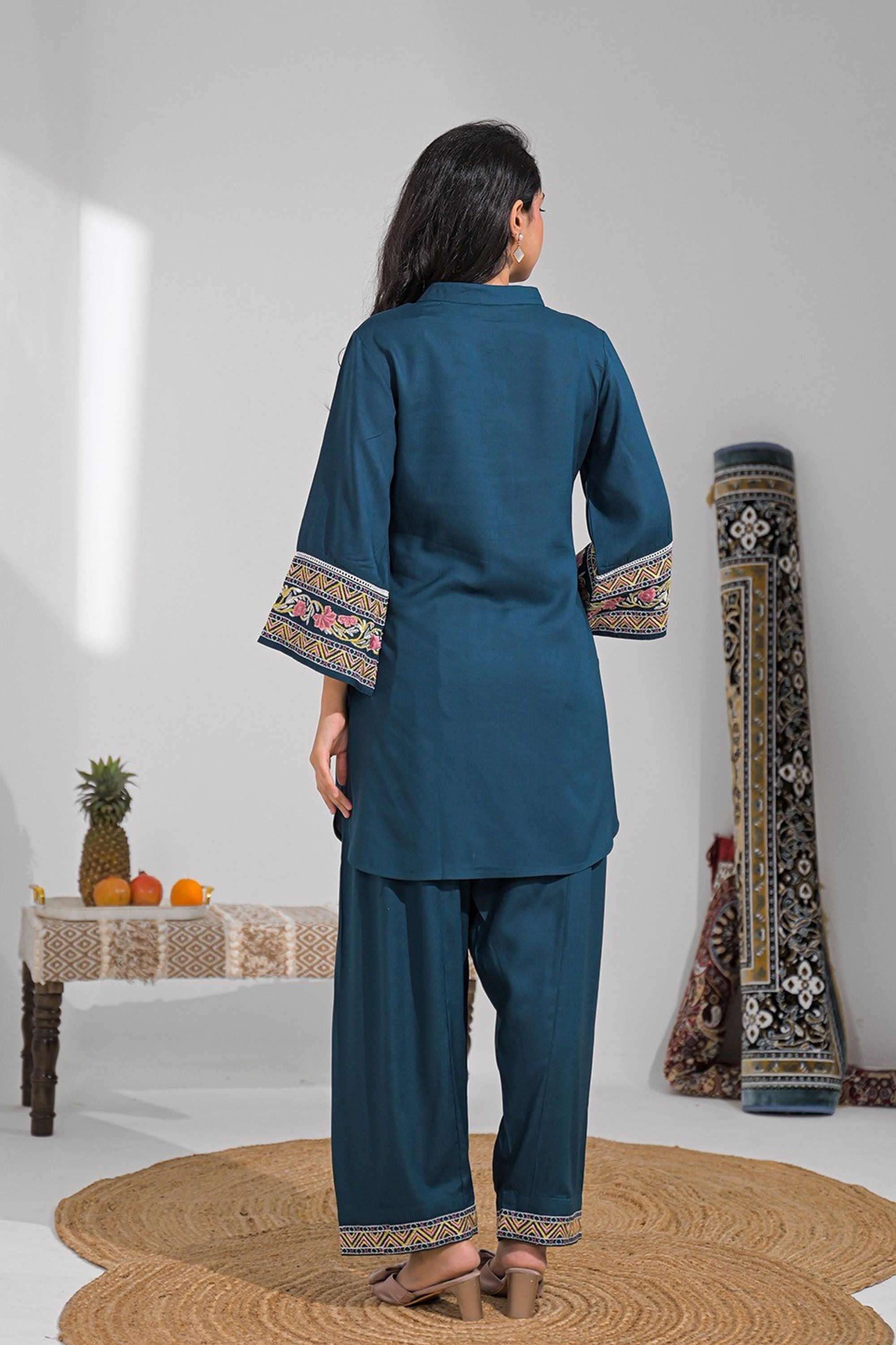 Solid-Regular-Rayon-Women-s-Ethnic-Palazzos