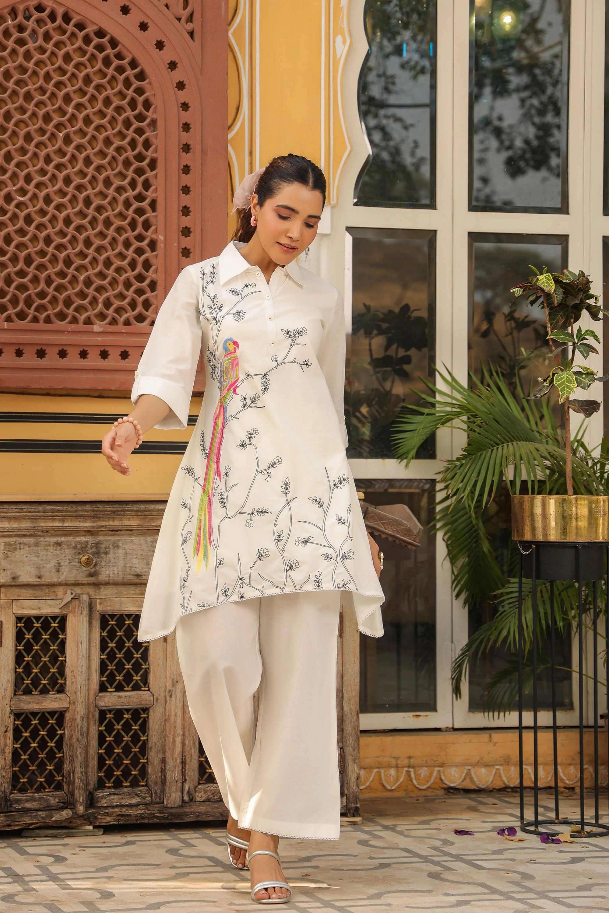 Solid-Regular-Cotton-Women-s-Ethnic-Palazzos