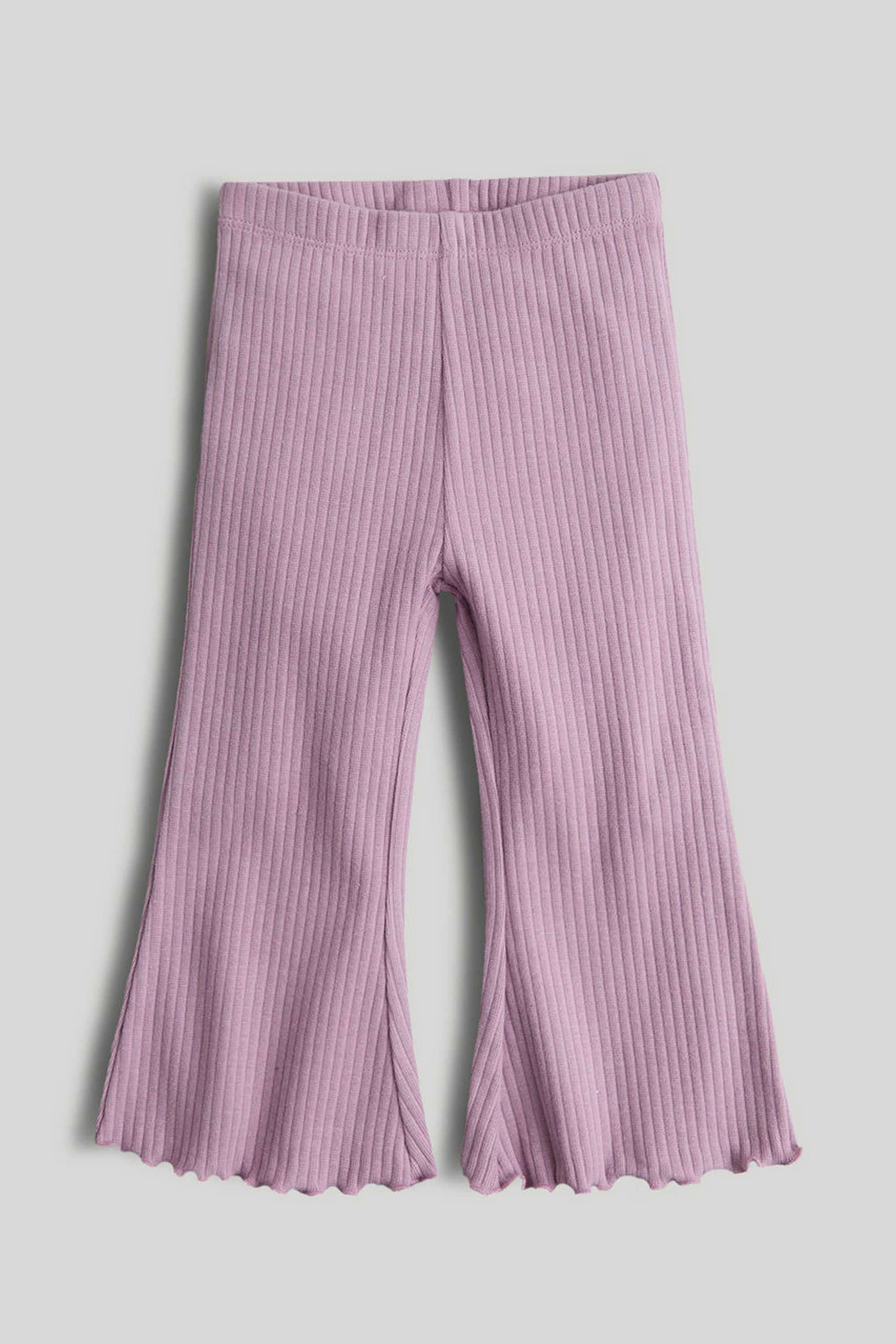 Solid-Cotton-Regular-Fit-Girls-Leggings